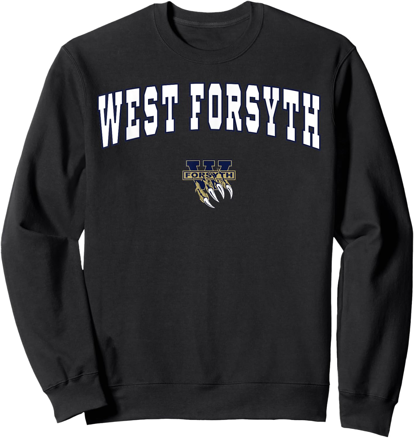 West Forsyth High School Wolverines Sweatshirt - Sweatshirt | Black