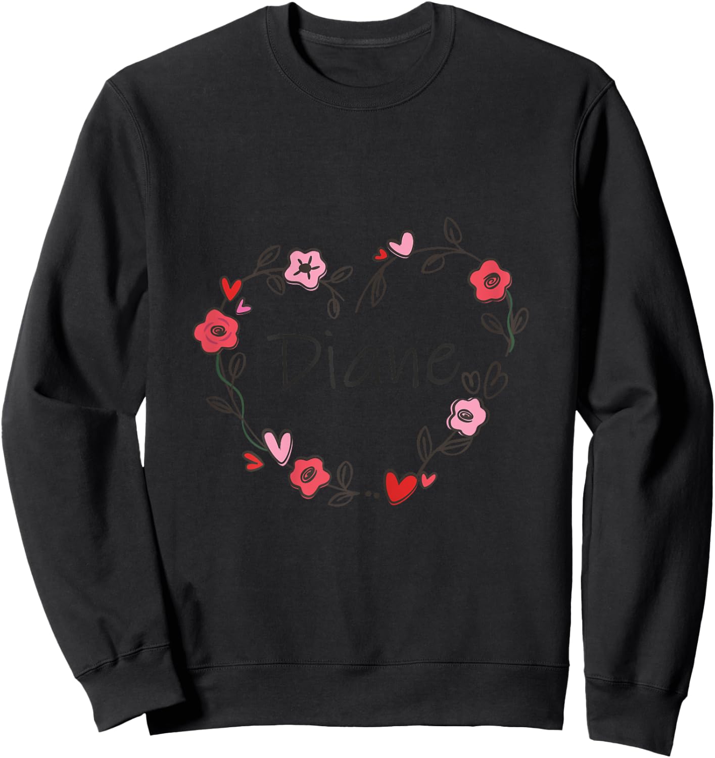 Diane Sweatshirt - Sweatshirt | Black