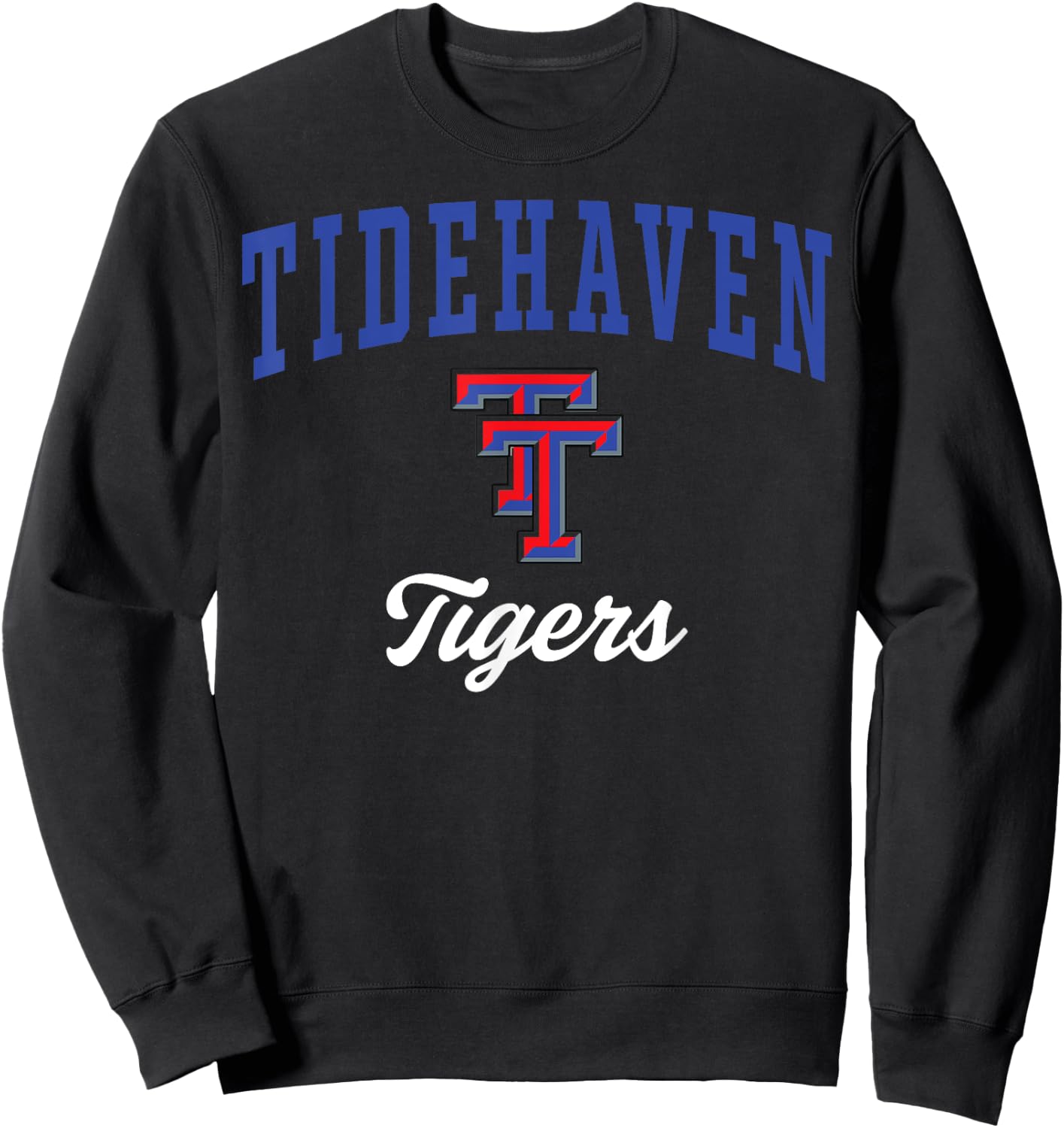 Tidehaven High School Tigers C3 Sweatshirt - Sweatshirt | Black