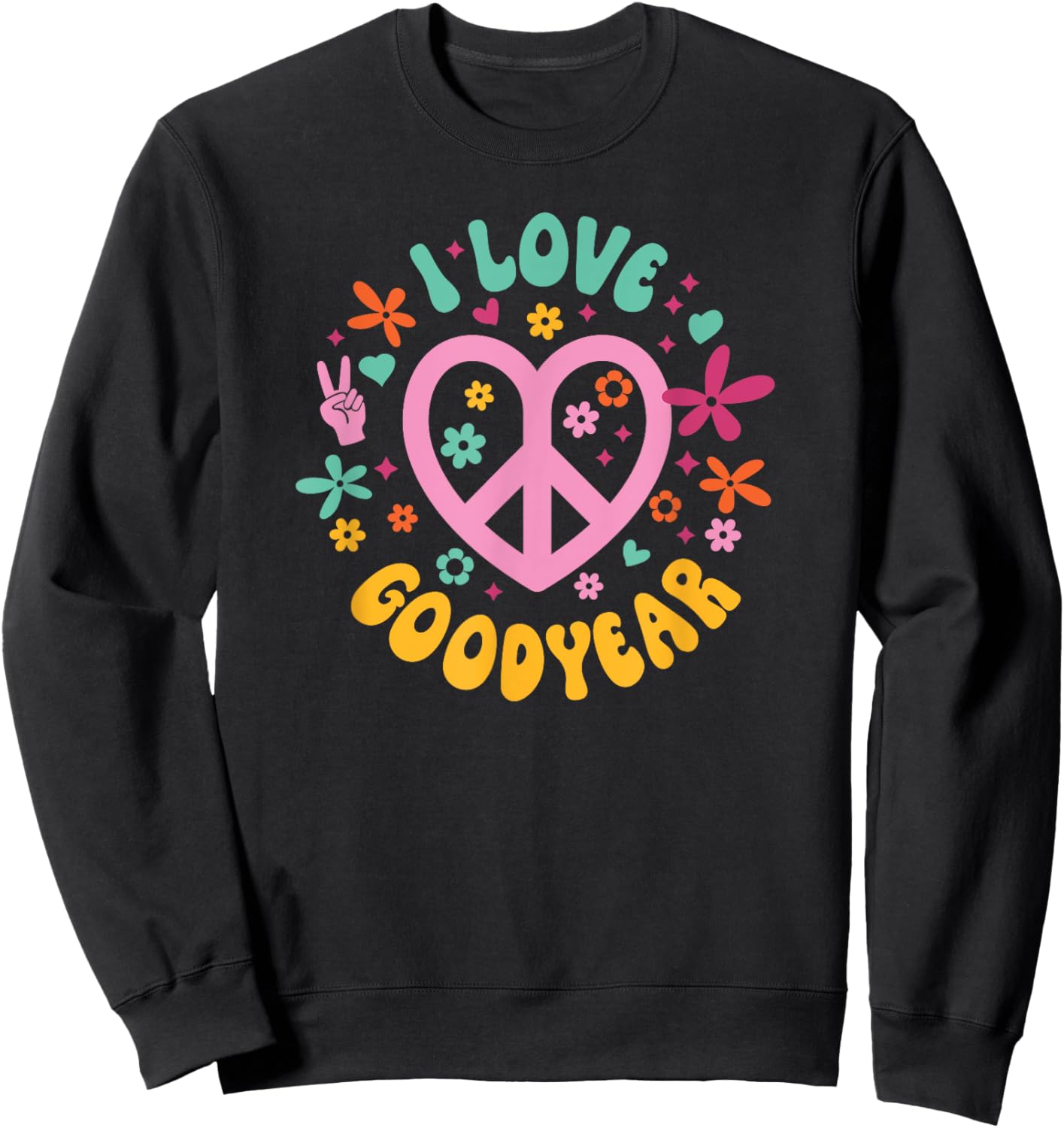 I Love Goodyear Sweatshirt - Sweatshirt | Black