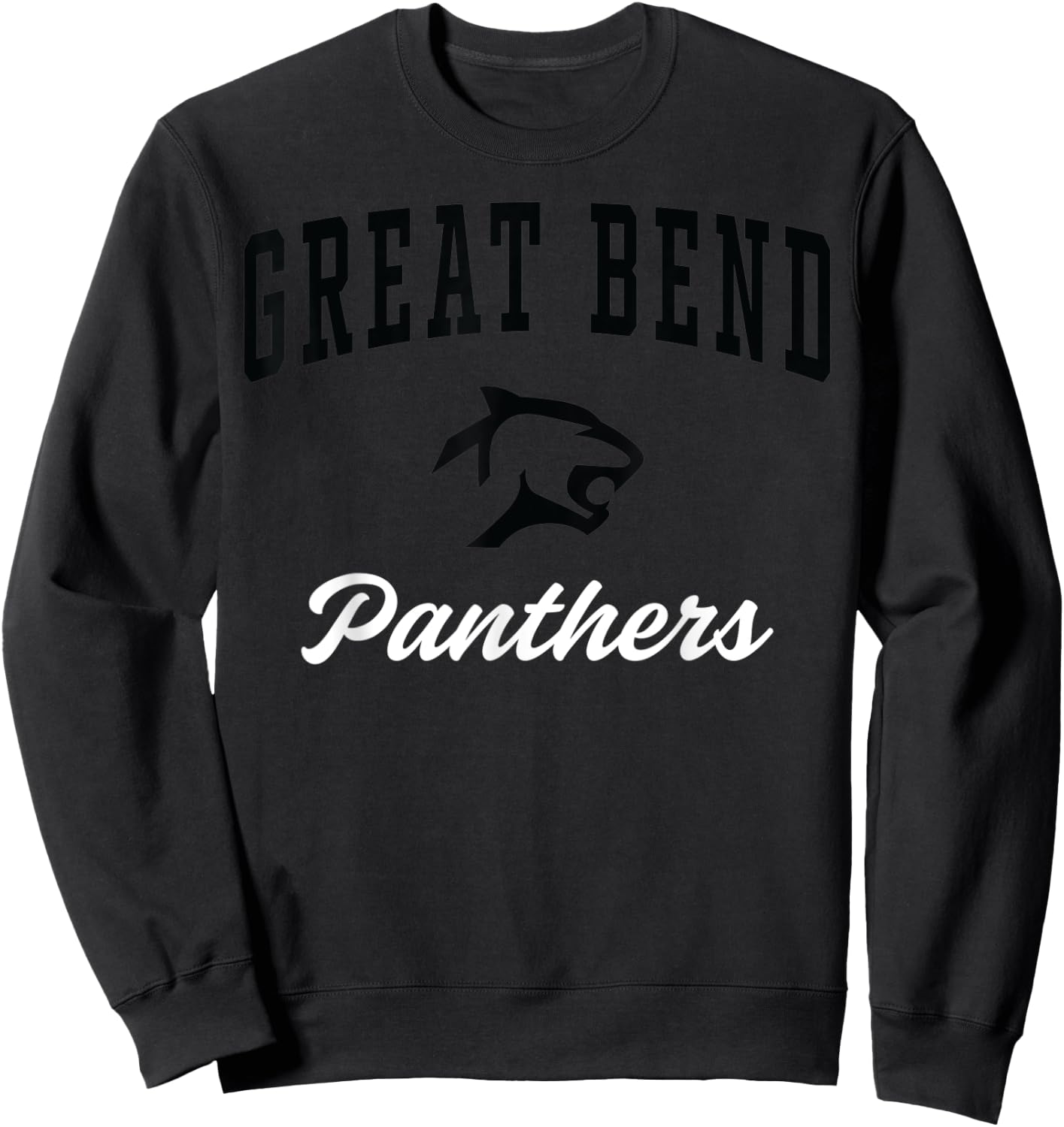 Great Bend High School Panthers C3 Sweatshirt - Sweatshirt | Black