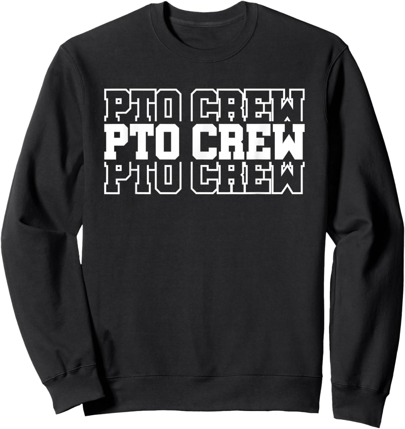 PTO Crew Sweatshirt - Sweatshirt | Black