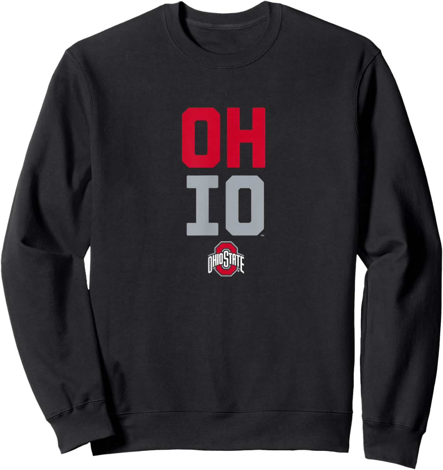 Ohio State Slogan: OH-IO Sweatshirt - Sweatshirt | Black