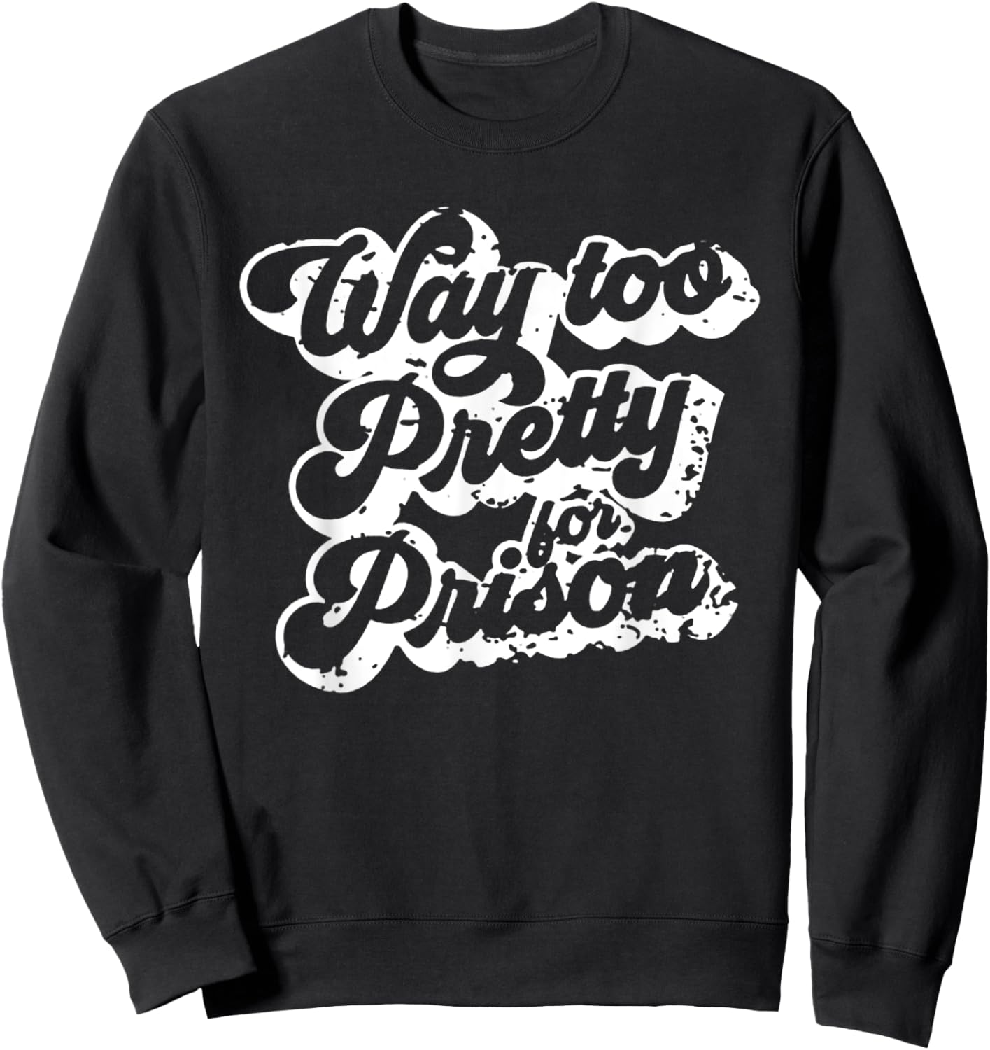 Western Texas Cowgirl Rodeo Horse Girl Gift Black X-Small Sweatshirt - Sweatshirt | Black