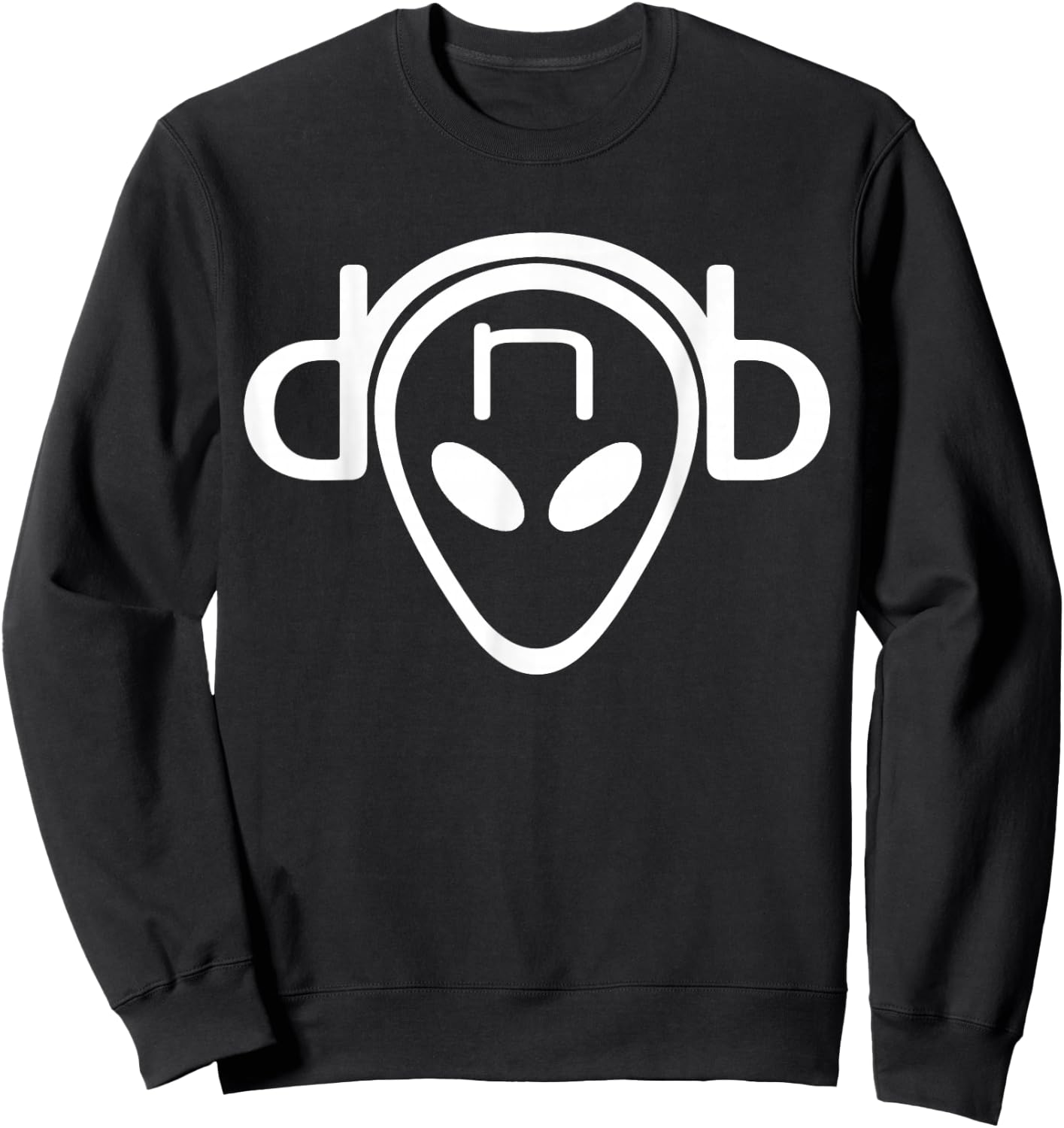 Drum And Bass Alien Dnb Ufo Women Junglist Sweatshirt - Sweatshirt | Black
