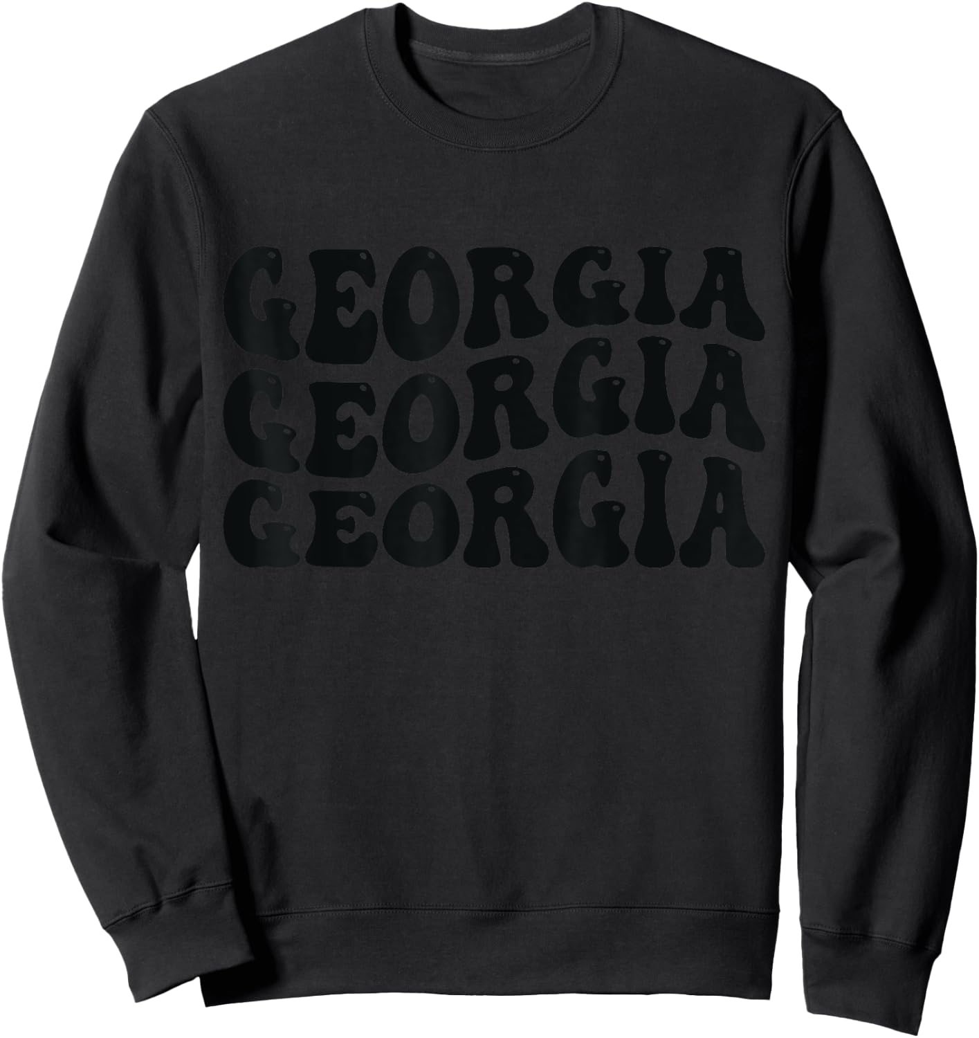 Georgia Sweatshirt - Sweatshirt | Black