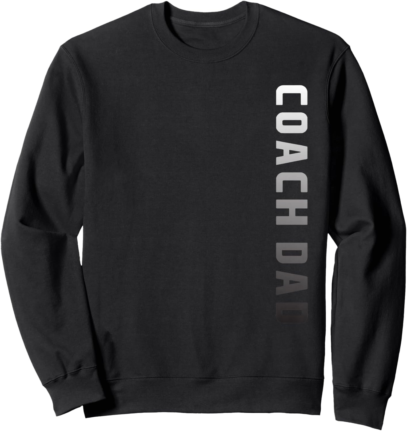 Coach Dad Design - Soccer Football Basketball Coach Father Sweatshirt - Sweatshirt | Black