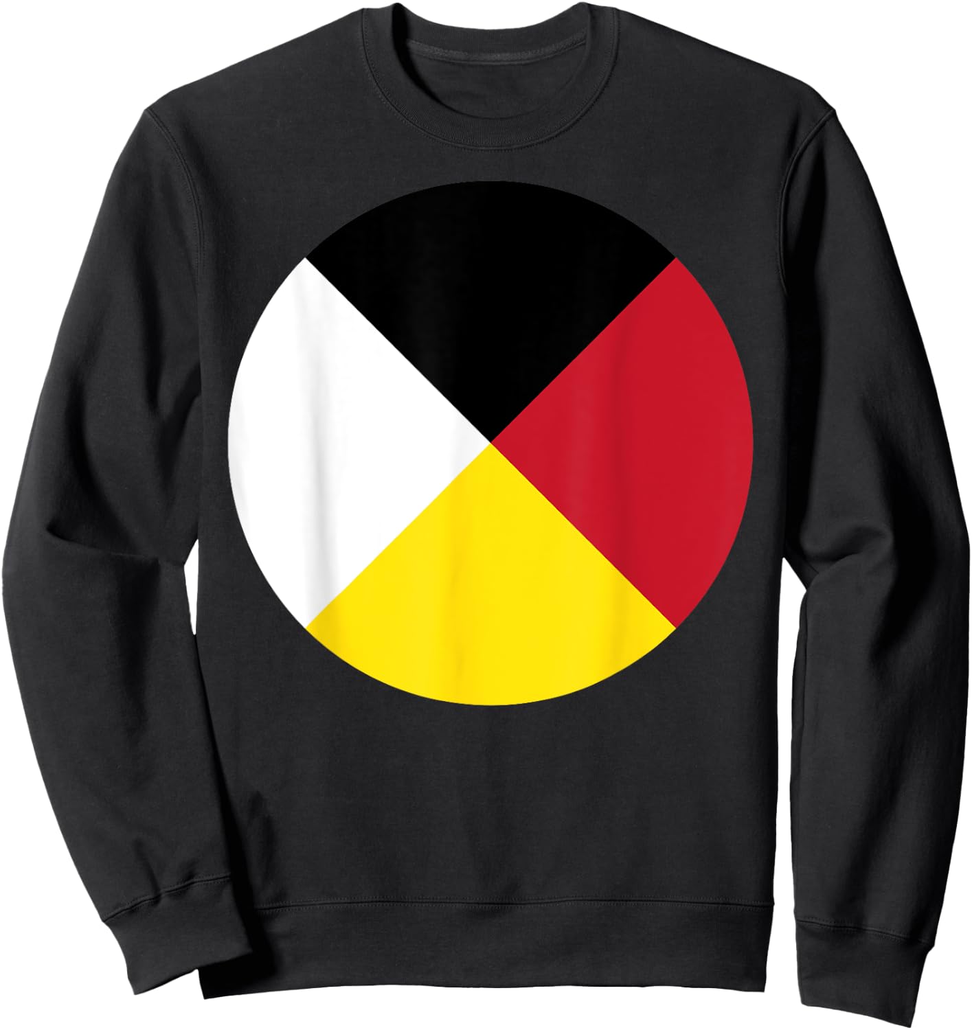 Medicine Wheel : Sacred Hoop Sweatshirt - Sweatshirt | Black
