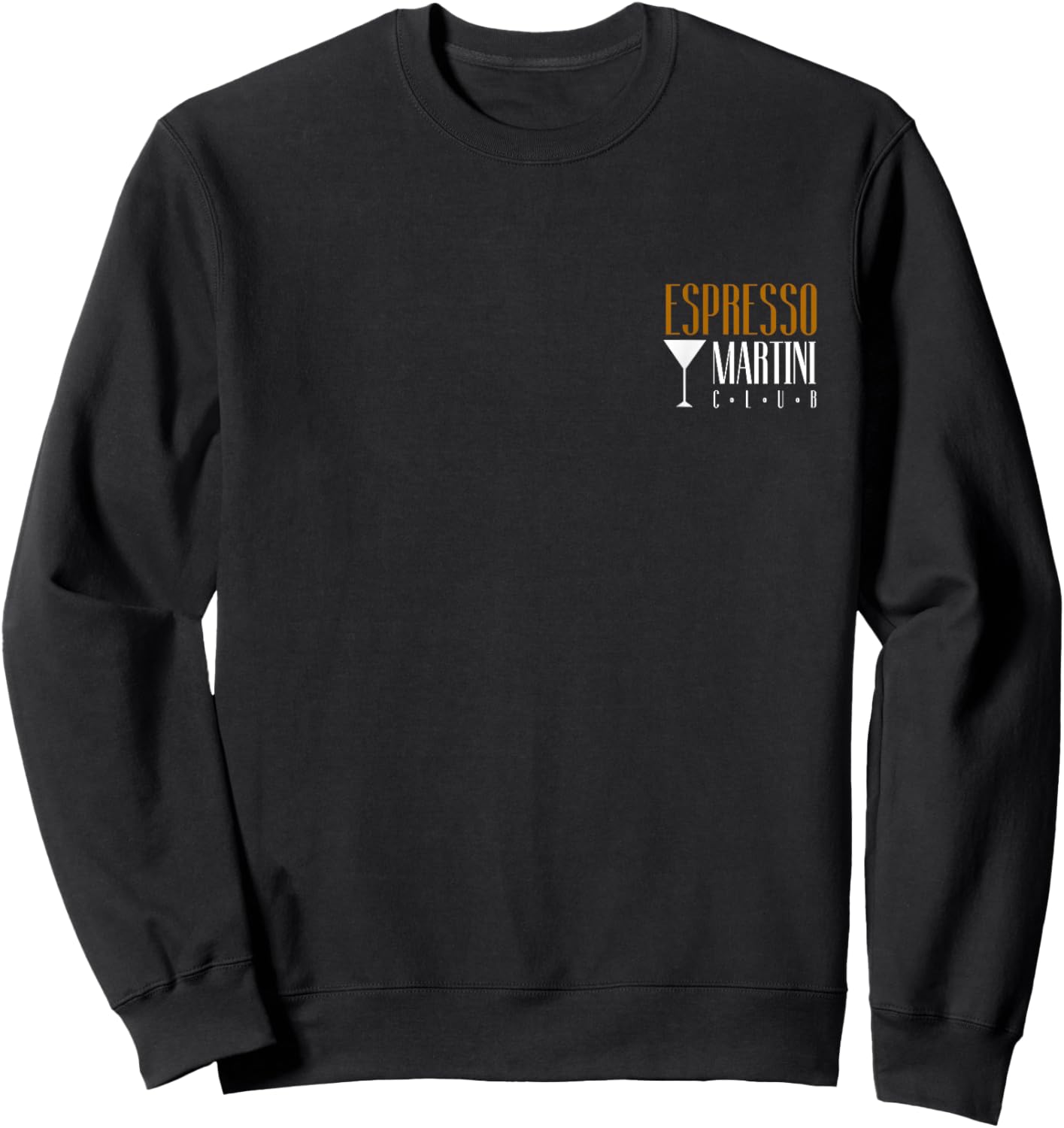Espresso Martini Club | Coffee Cocktail Cafe Coffee Bar Team Sweatshirt - Sweatshirt | Black
