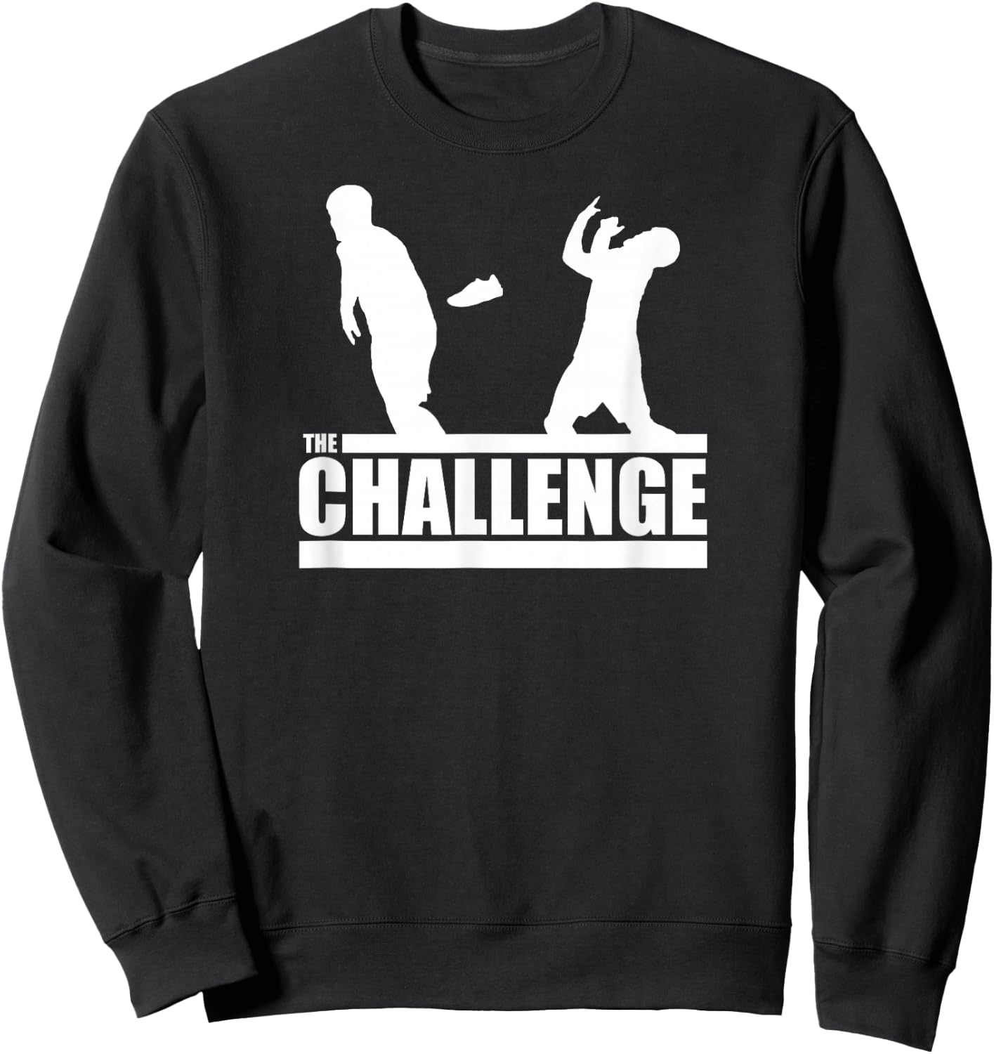 The CT Wes Challenge Who Throws a Shoe Sweatshirt - Sweatshirt | Black