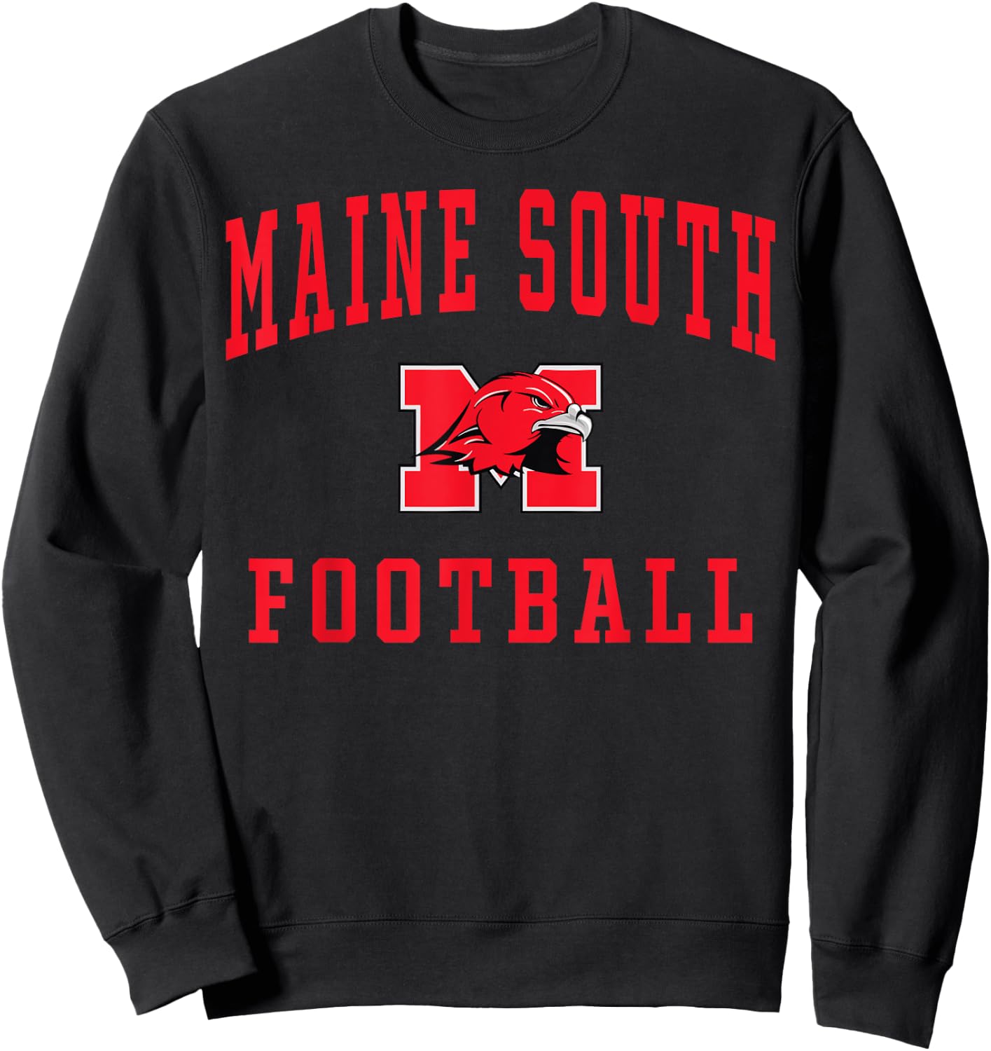 Maine South High School Hawks C3 Sweatshirt - Sweatshirt | Black