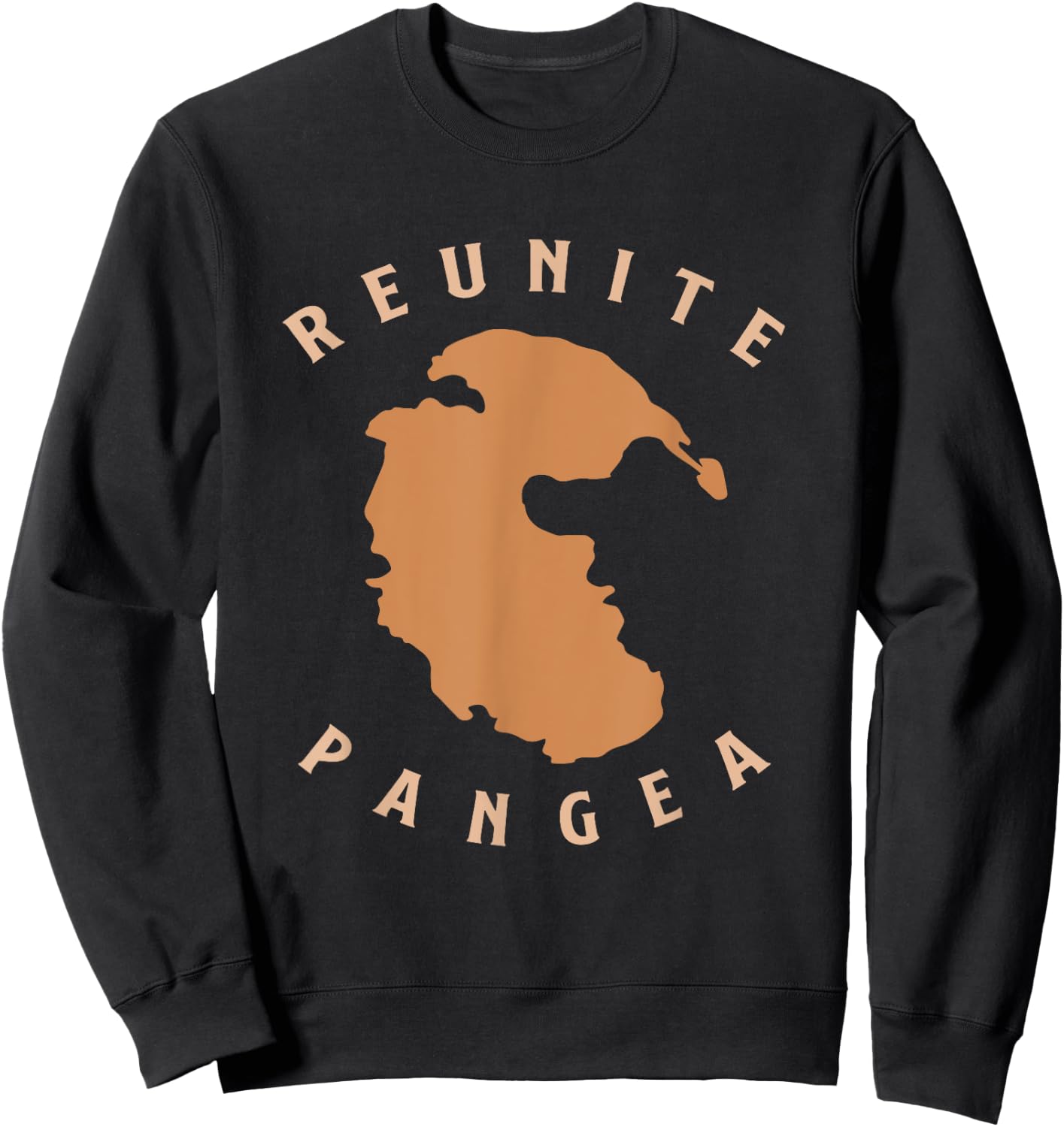 Reunite Pangea Geology Sweatshirt - Sweatshirt | Black