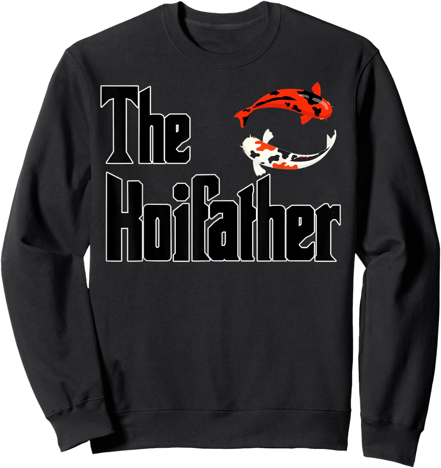 The Koifather aquarist Sweatshirt - Sweatshirt | Black