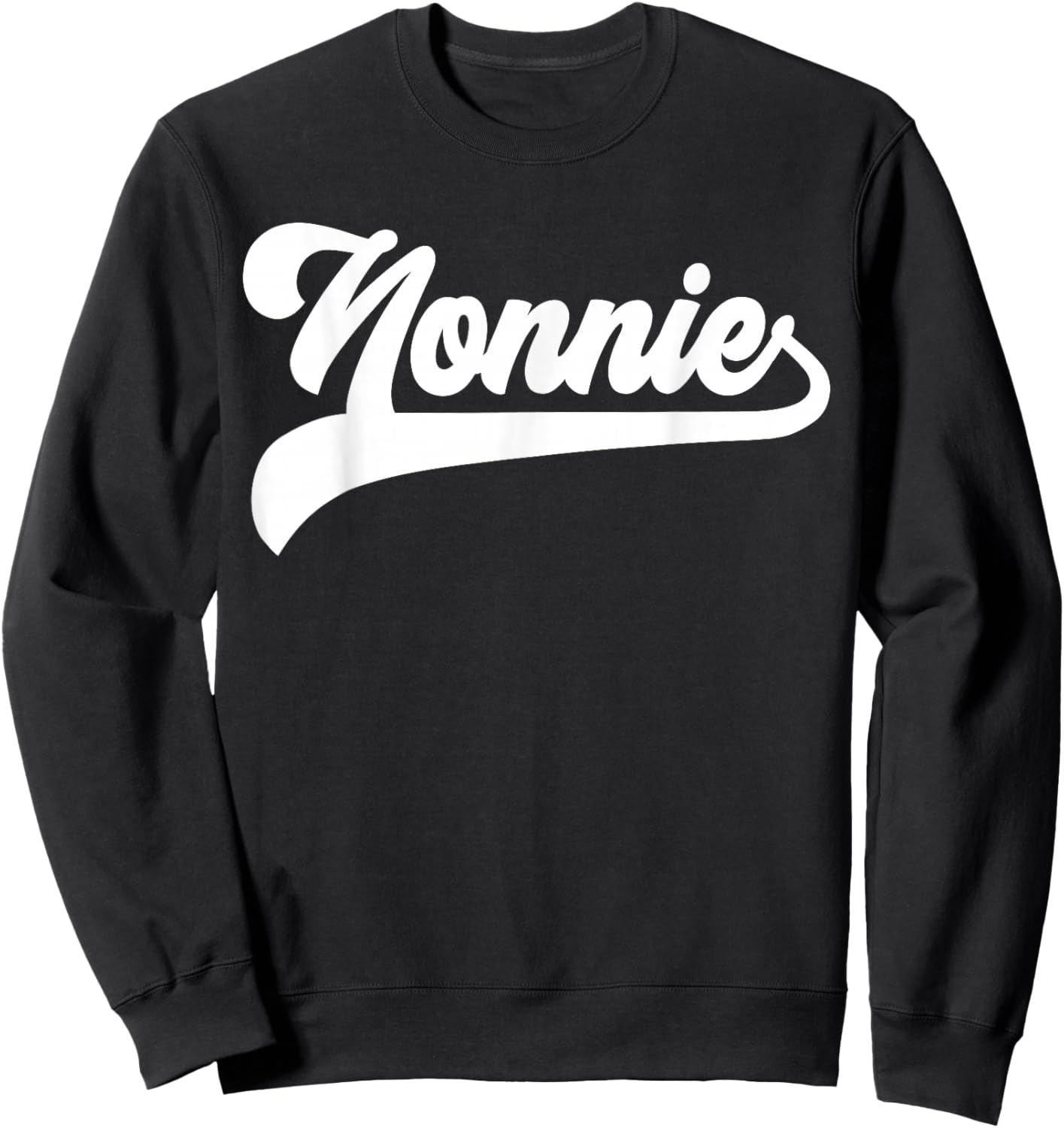 Nonnie Gifts Mother's Day Nonnie Sweatshirt - Sweatshirt | Black