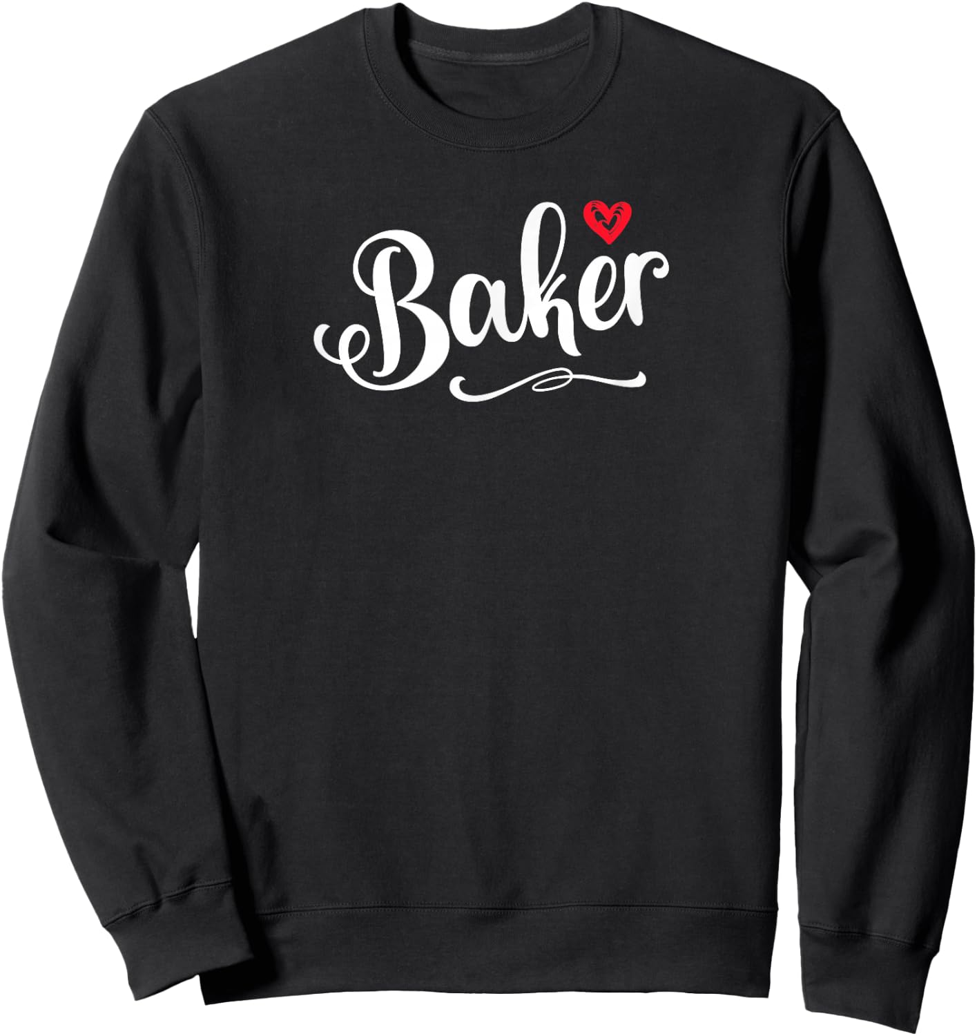 Baker Bakery Baking Cupcakes Bread Women Sweatshirt - Sweatshirt | Black