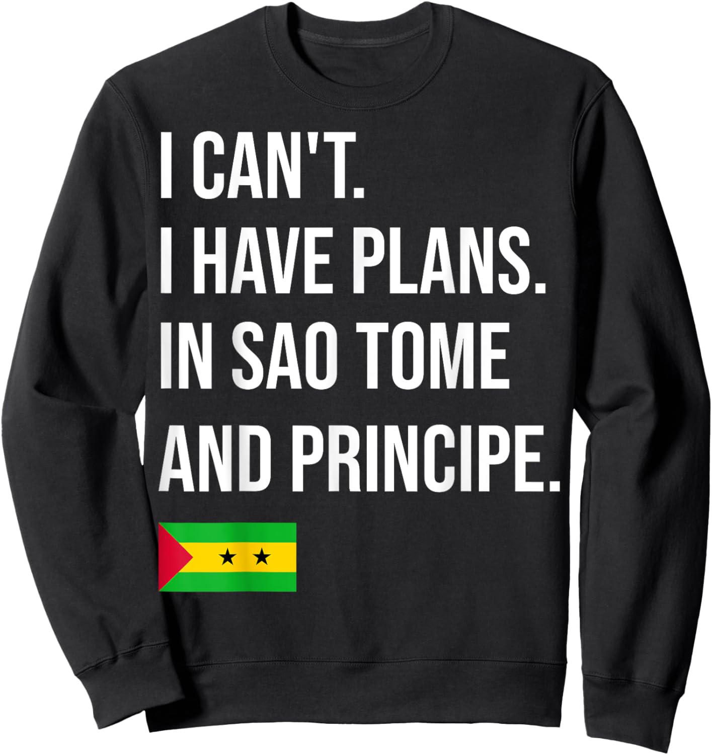 Sao Tome and Principe Sweatshirt - Sweatshirt | Black