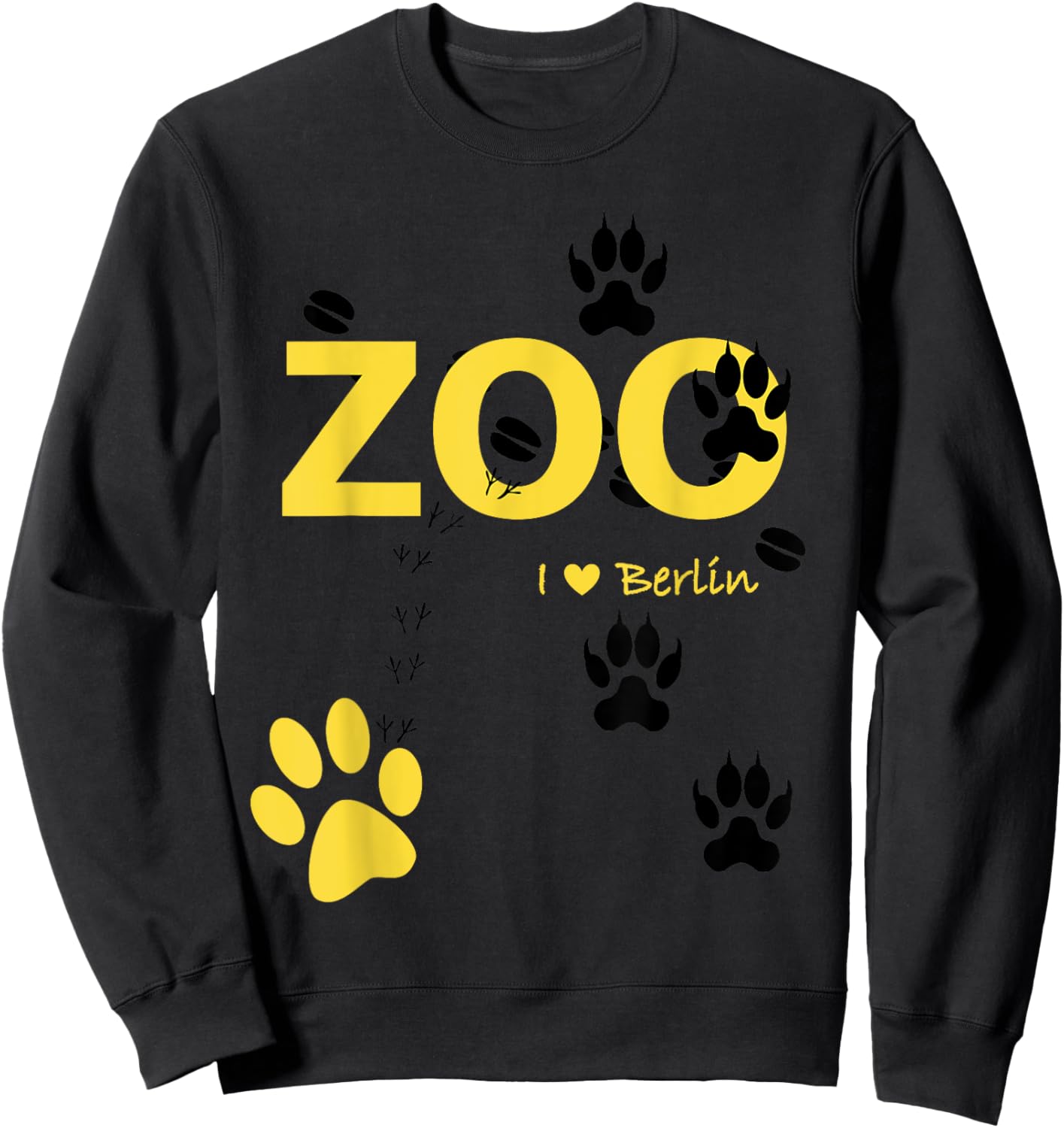 Zoo Berlin - Experience and understand animals - Beste Tierpark Sweatshirt - Sweatshirt | Black