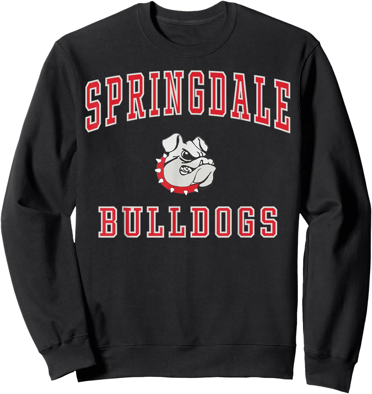 Springdale High School Bulldogs C1 Sweatshirt - Sweatshirt | Black