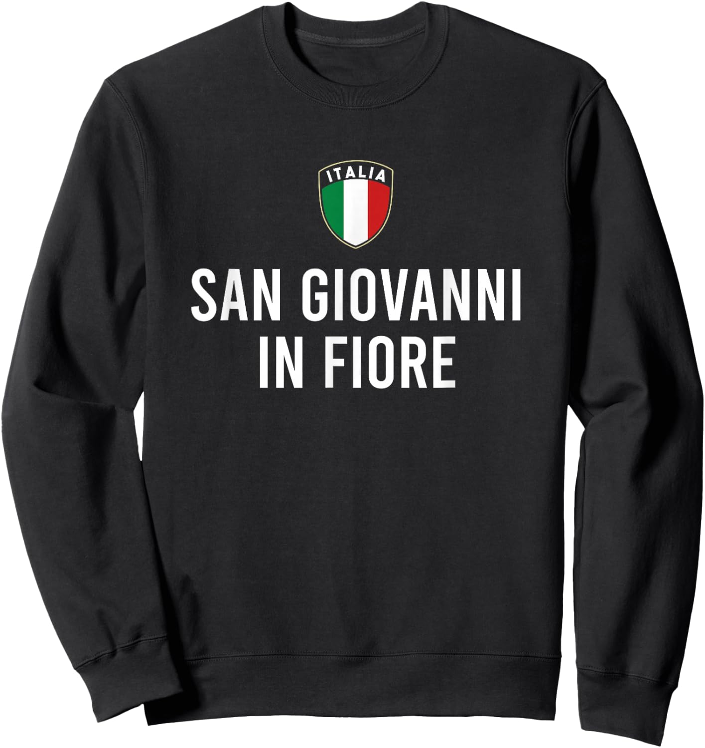 San Giovanni in Fiore Sweatshirt - Sweatshirt | Black