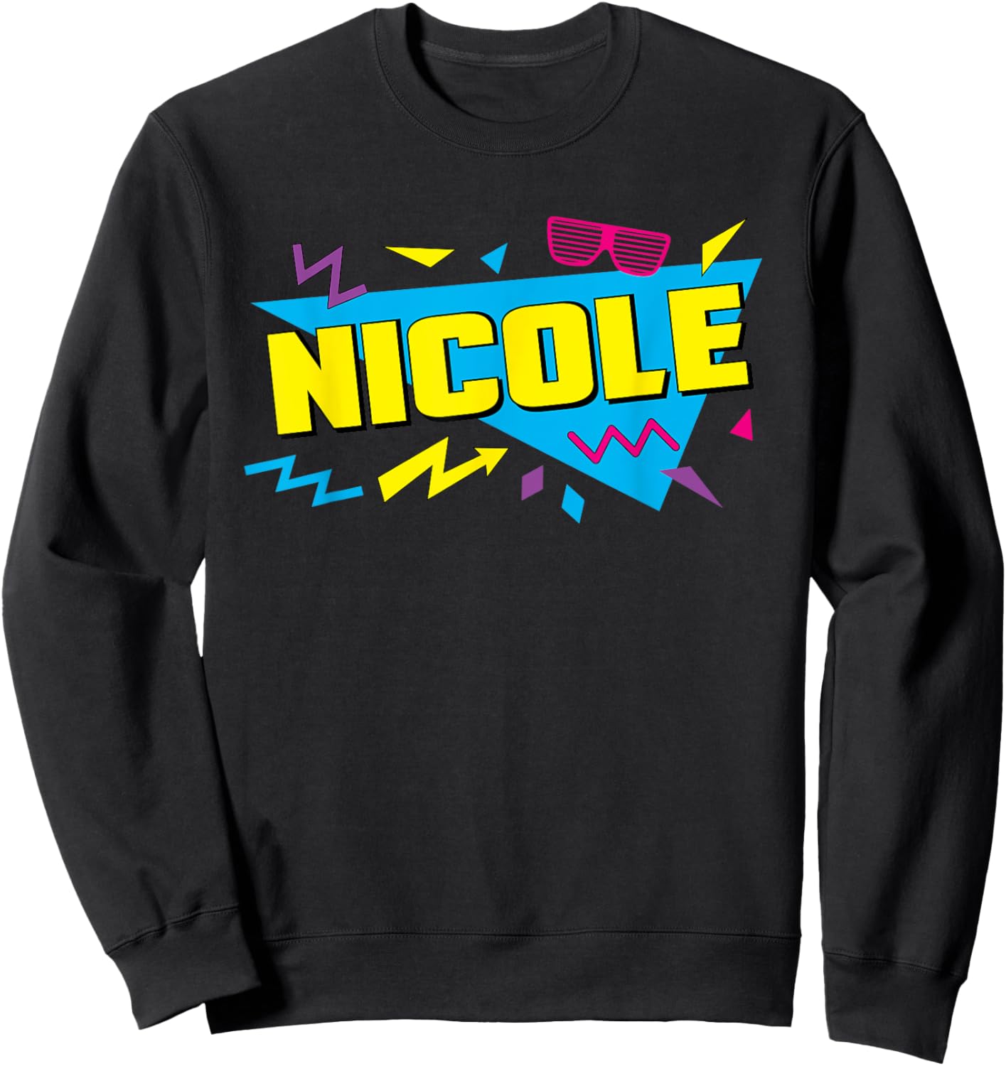 80s Nicole Sweatshirt - Sweatshirt | Black