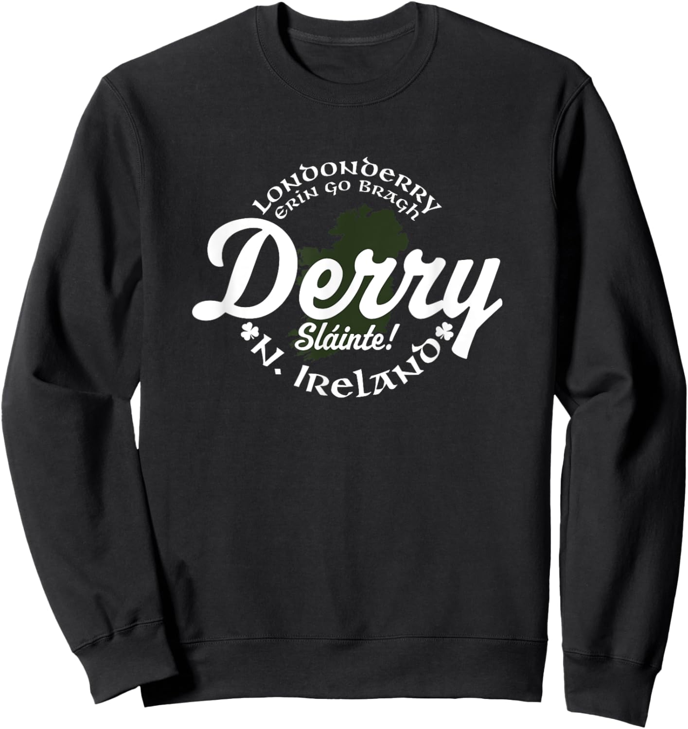 Derry Ireland Sweatshirt - Sweatshirt | Black
