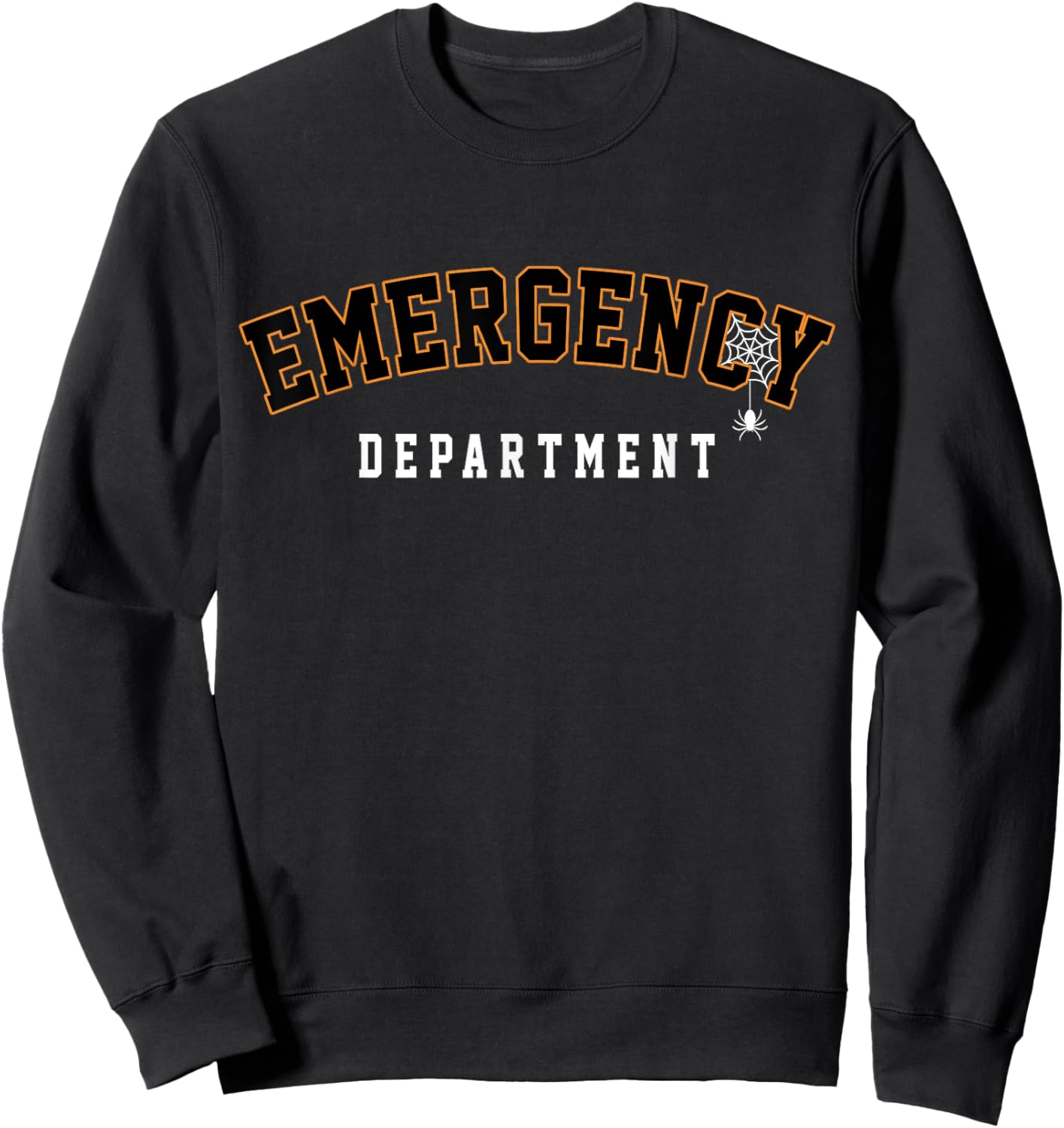 Emergency Department Halloween Emergency Room Nursing Nurse Sweatshirt - Sweatshirt | Black
