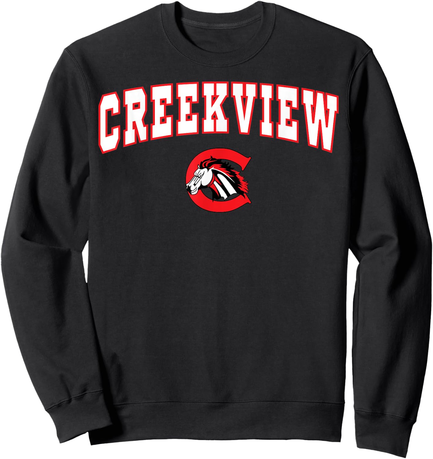 Creekview High School Mustangs C2 Sweatshirt - Sweatshirt | Black