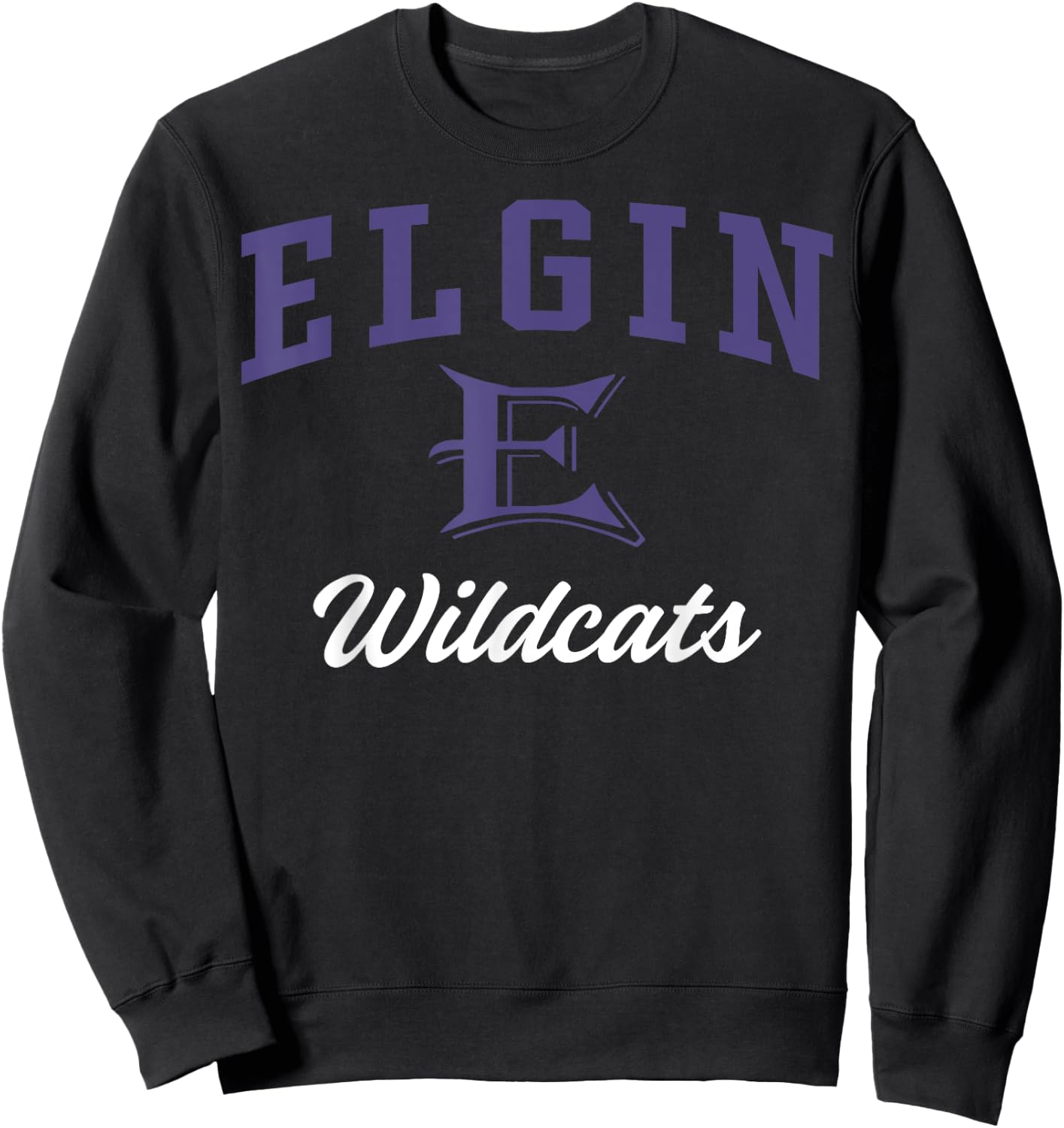 Elgin High School Wildcats C3 Sweatshirt - Sweatshirt | Black