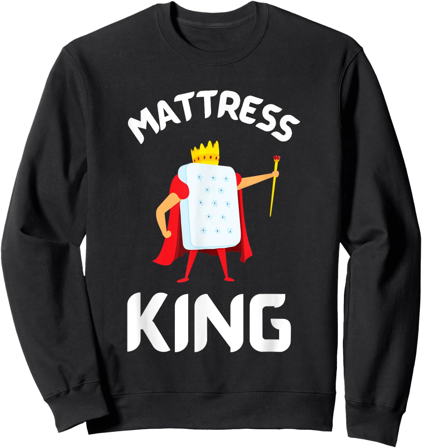Best Salesman Bed Mattress Doctor Sweatshirt - Sweatshirt | Black