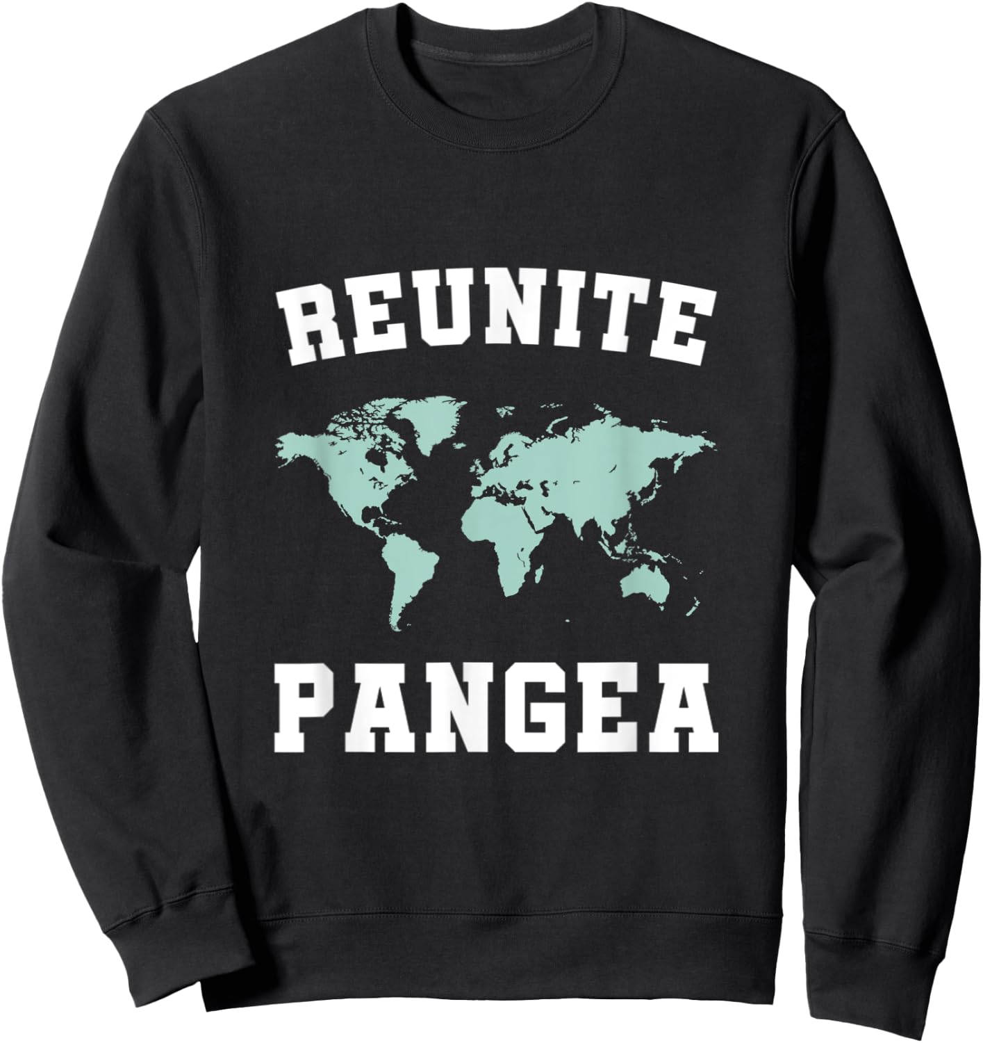 Reunite Pangea Geology Sweatshirt - Sweatshirt | Black