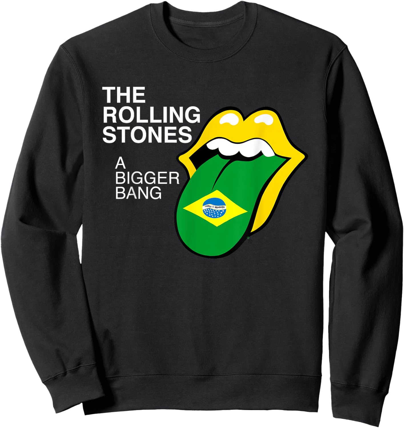 Official Rolling Stones A Bigger Bang Black Sweatshirt - Sweatshirt | Black