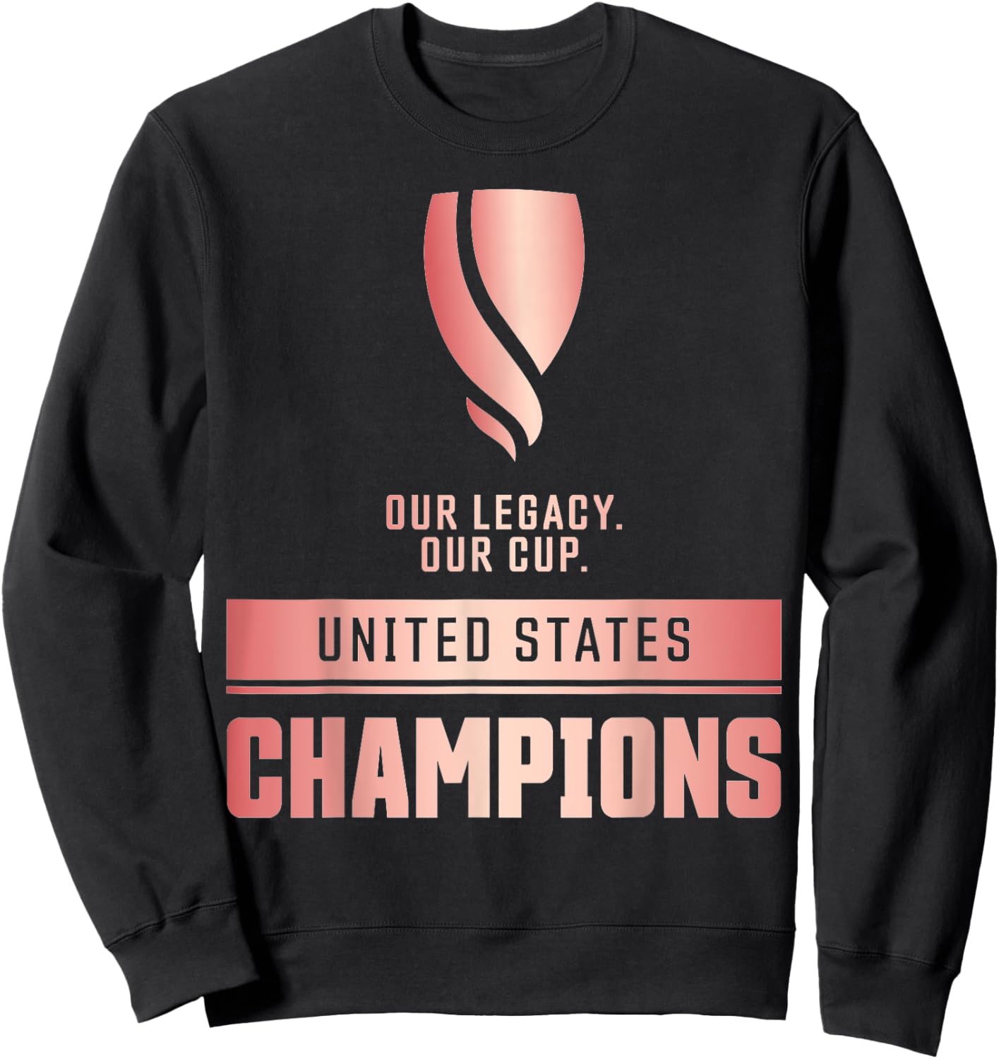 USA, Champions of the Gold-Cup W Sweatshirt - Sweatshirt | Black