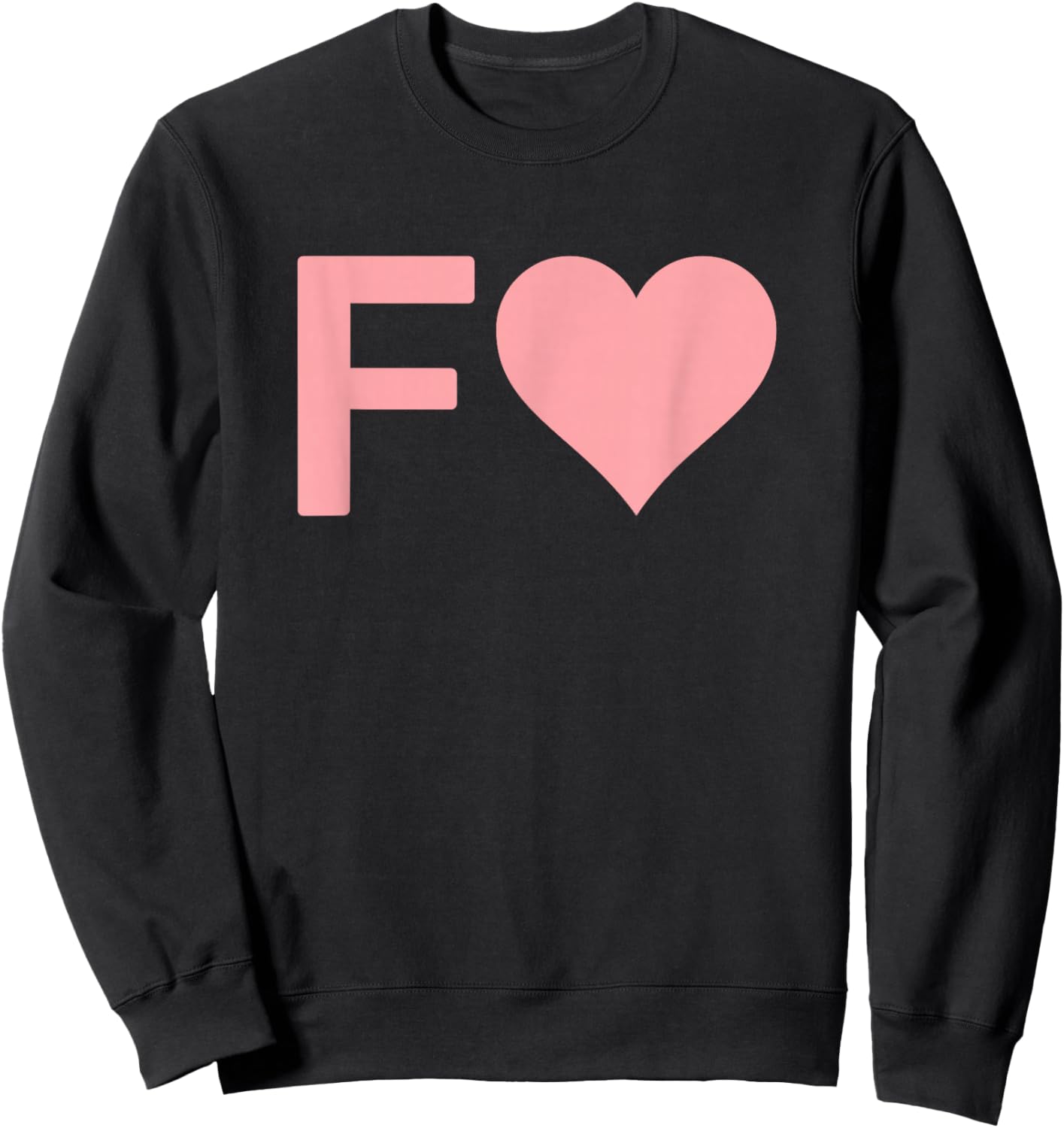 Fart Heart | Funny Valentines Humor Sweatshirt - Sweatshirt | Black