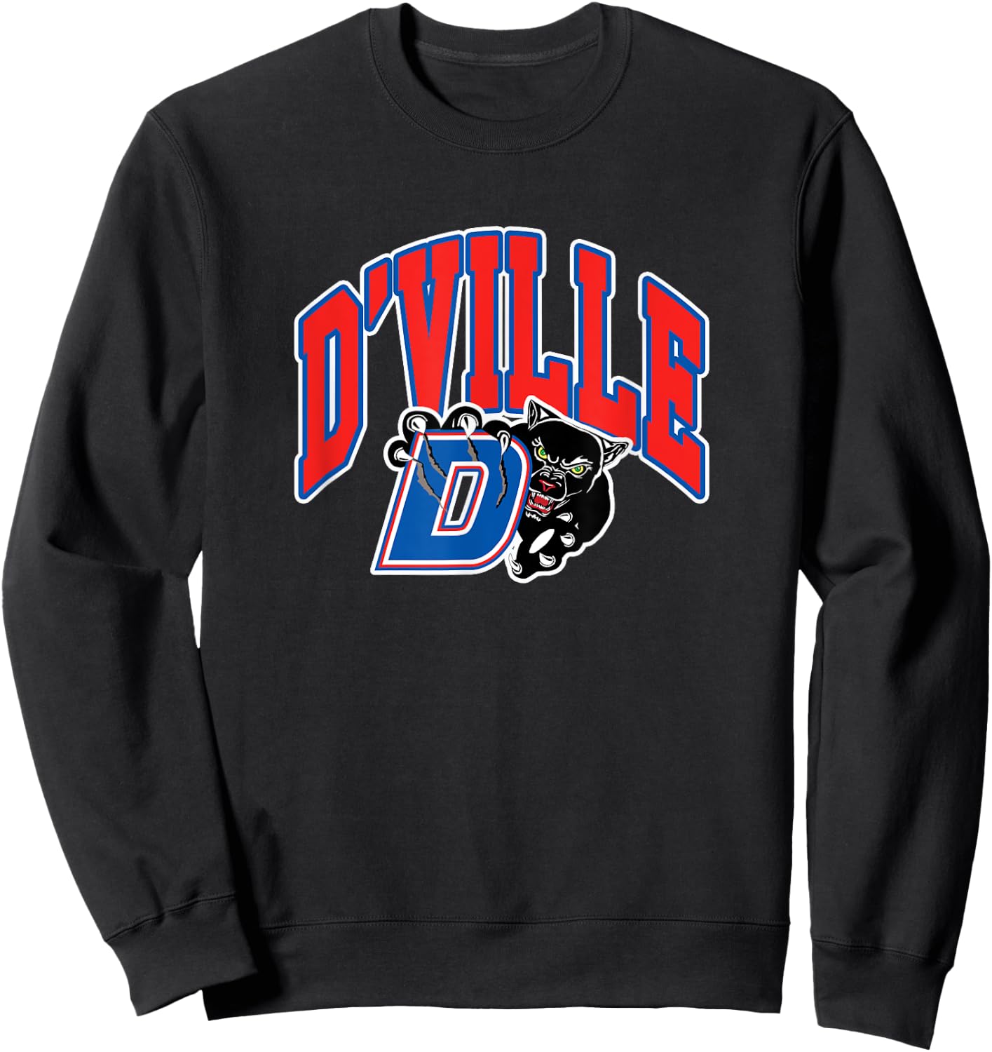 Duncanville High School Panthers Sweatshirt - Sweatshirt | Black