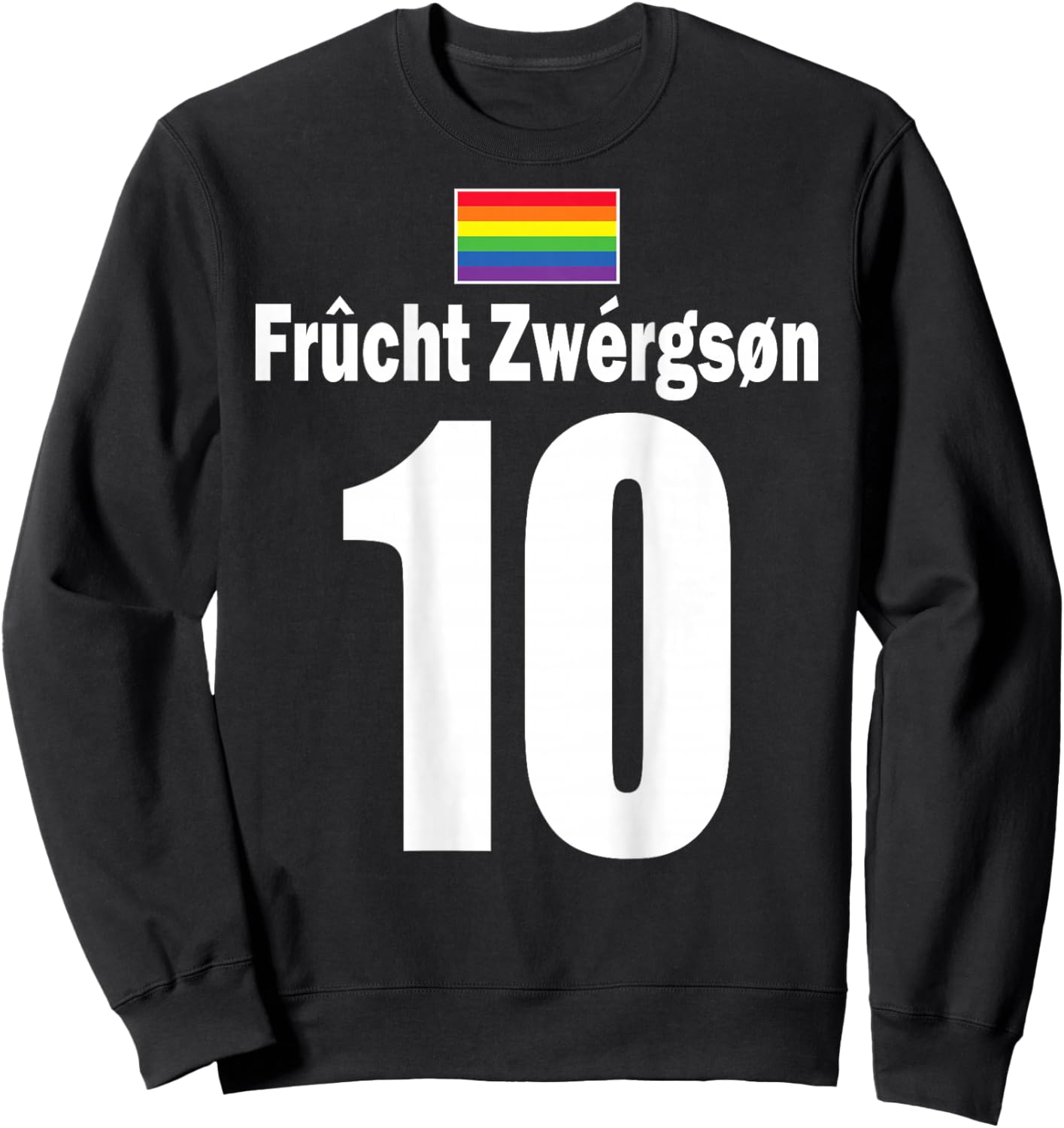 Isländische Namen auf Party Trikot Fußball Island Mallorca Sweatshirt - Sweatshirt | Black