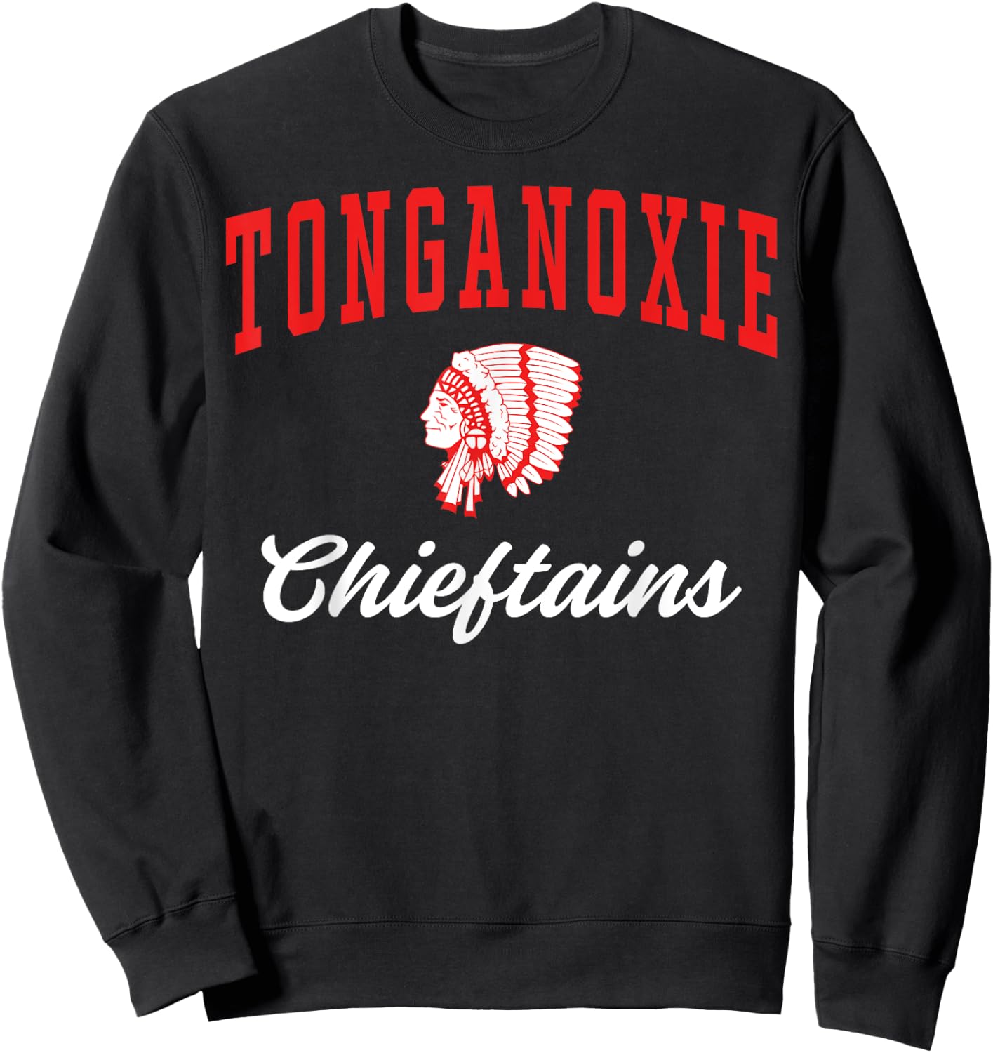 Tonganoxie High School Chieftains C3 Sweatshirt - Sweatshirt | Black
