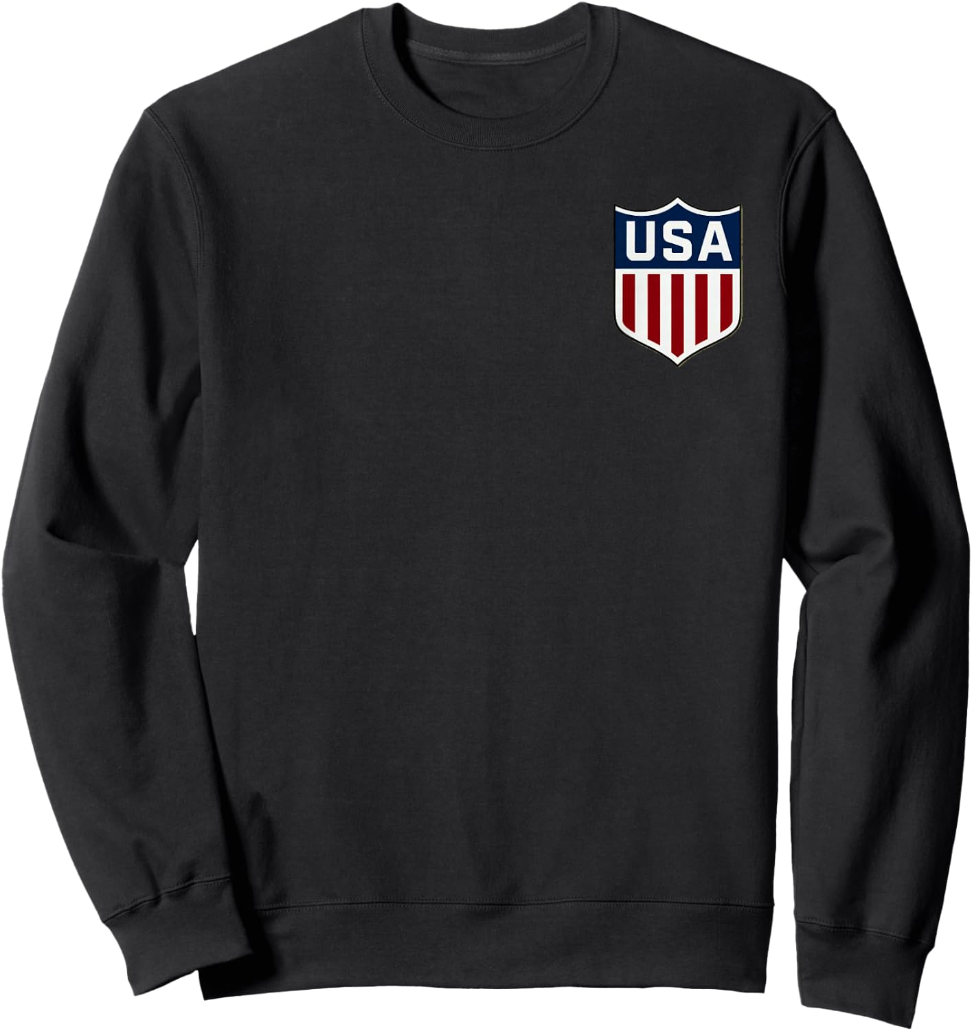 USA Crest Sweatshirt - Sweatshirt | Black