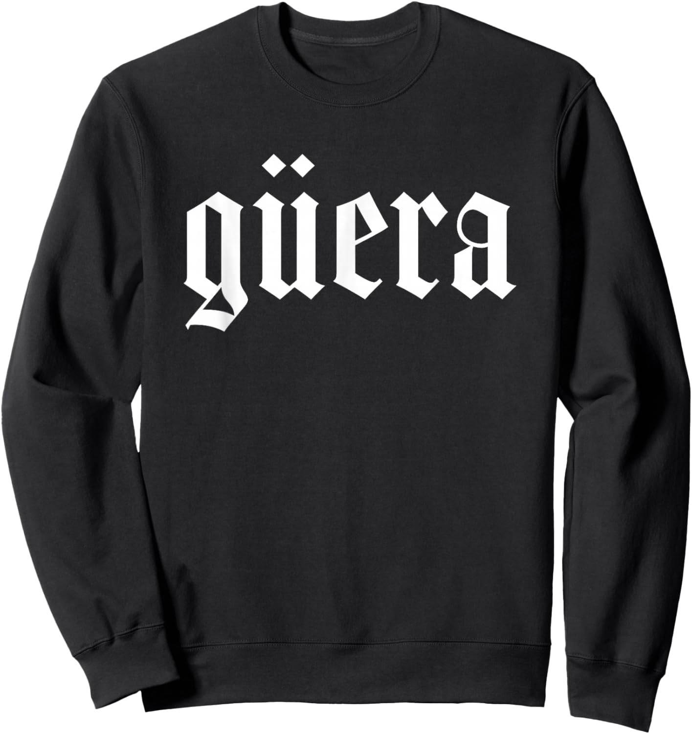 Guera Chola Chicana - Guera Sweatshirt - Sweatshirt | Black