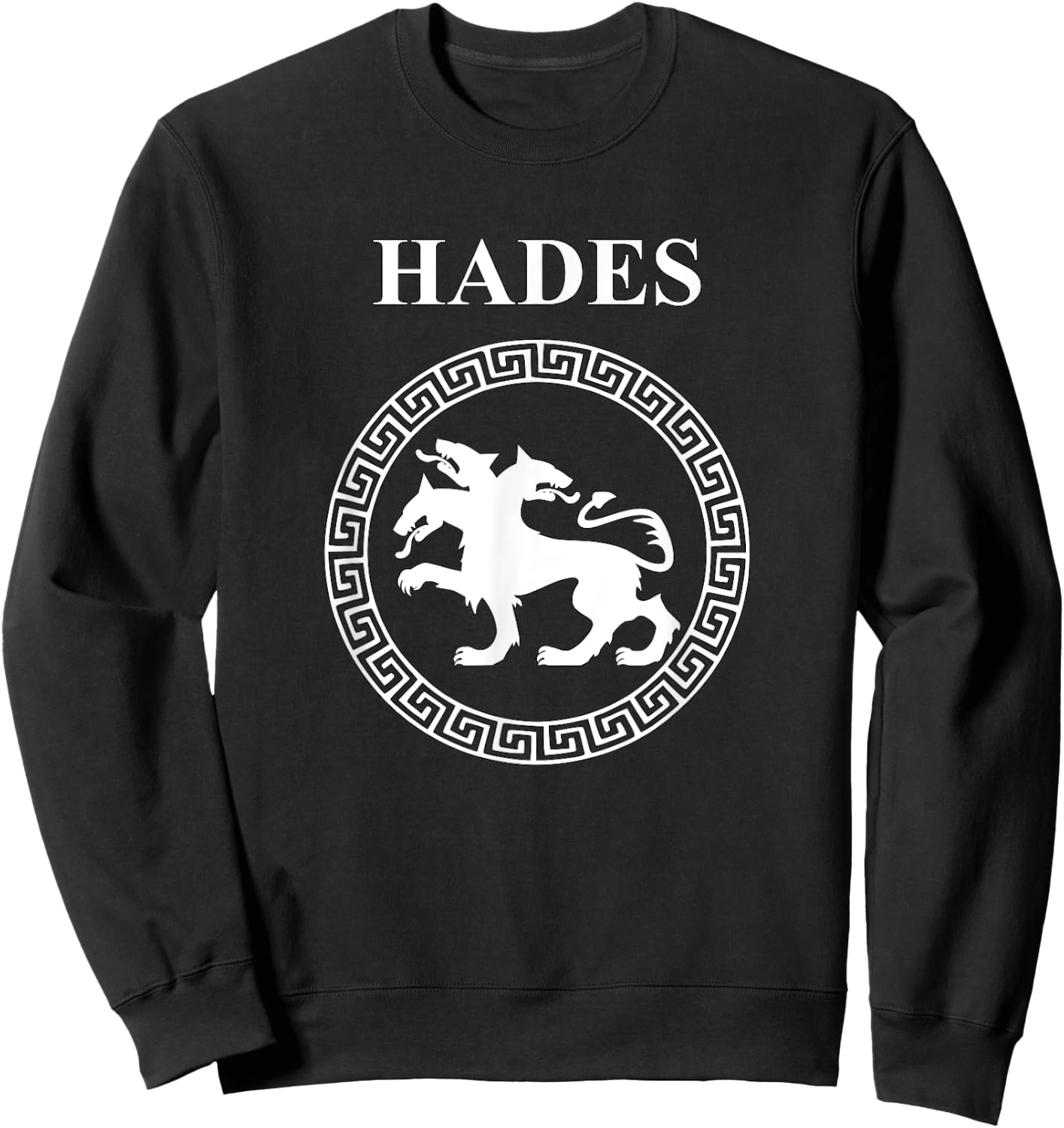Hades Ancient Greek God Sweatshirt - Sweatshirt | Black