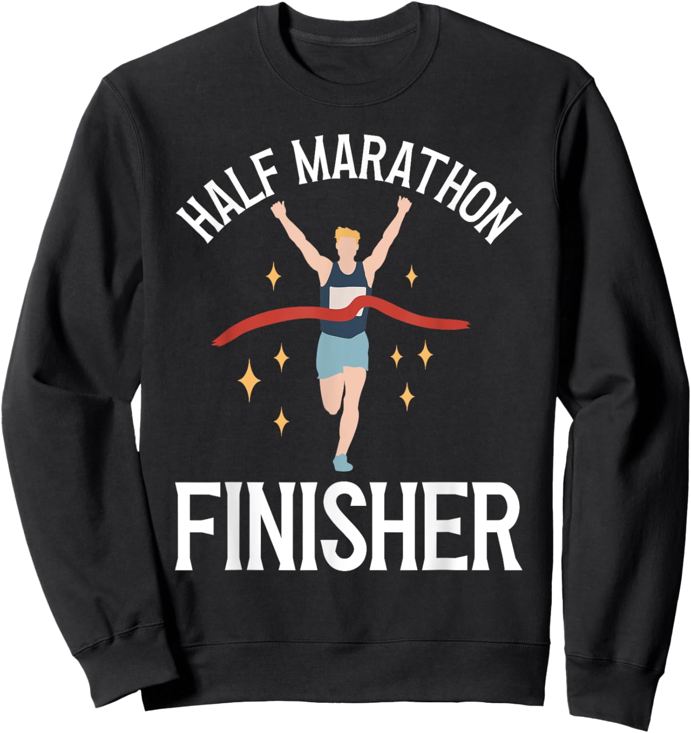 Half Marathon Running Half Marathon Finisher Sweatshirt - Sweatshirt | Black