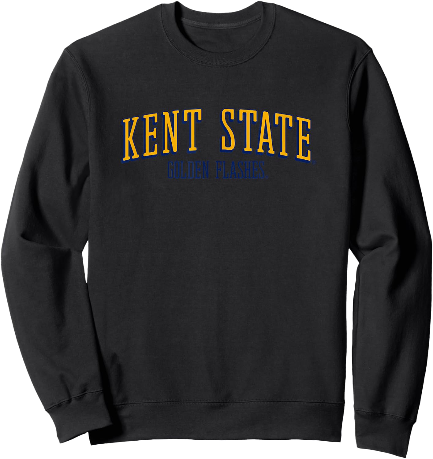 Kent State Golden Flashes |NCAA University Merch | RYLKST07 Sweatshirt - Sweatshirt | Black