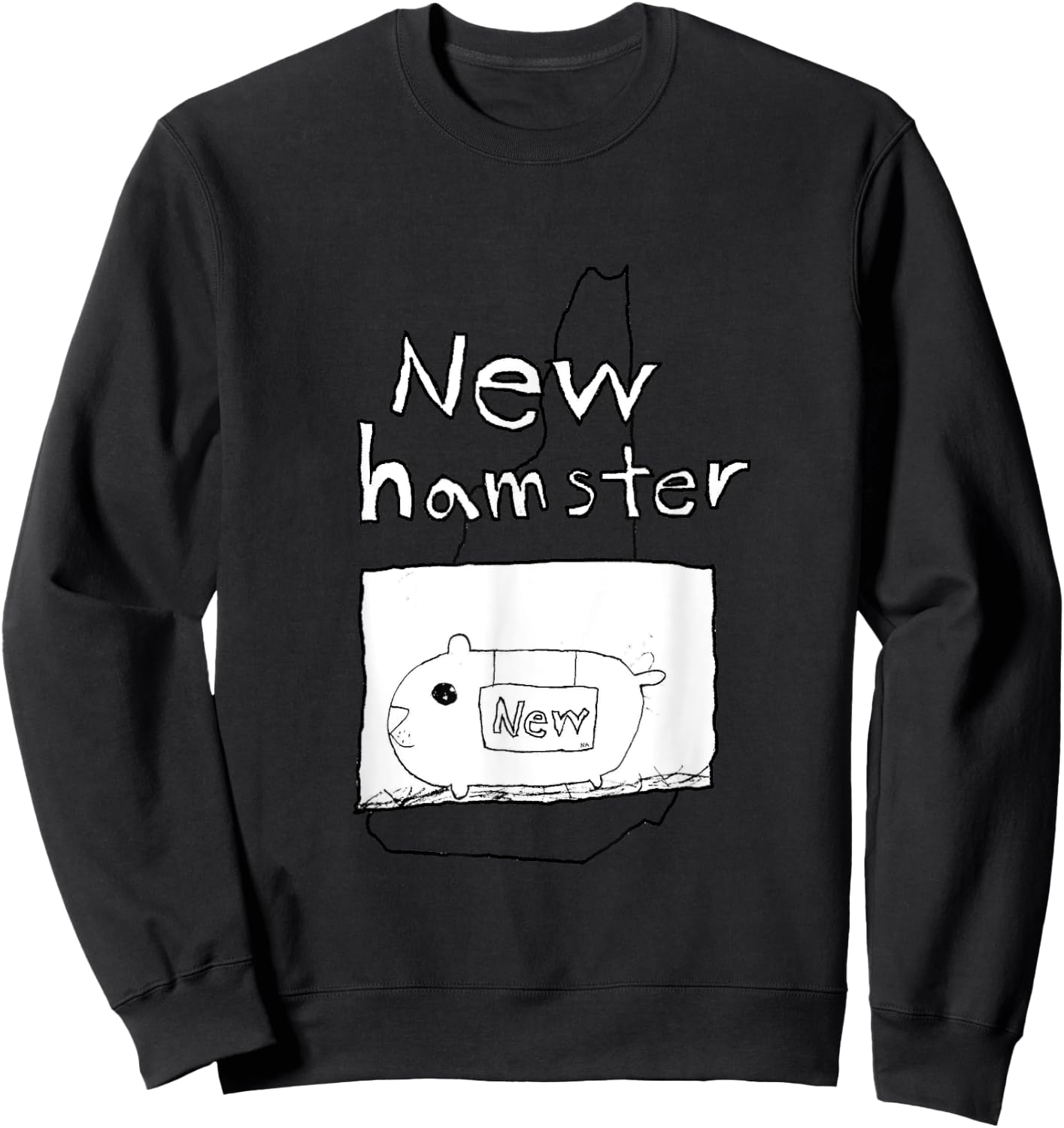 New Hamster (New Hampshire) Sweatshirt - Sweatshirt | Black