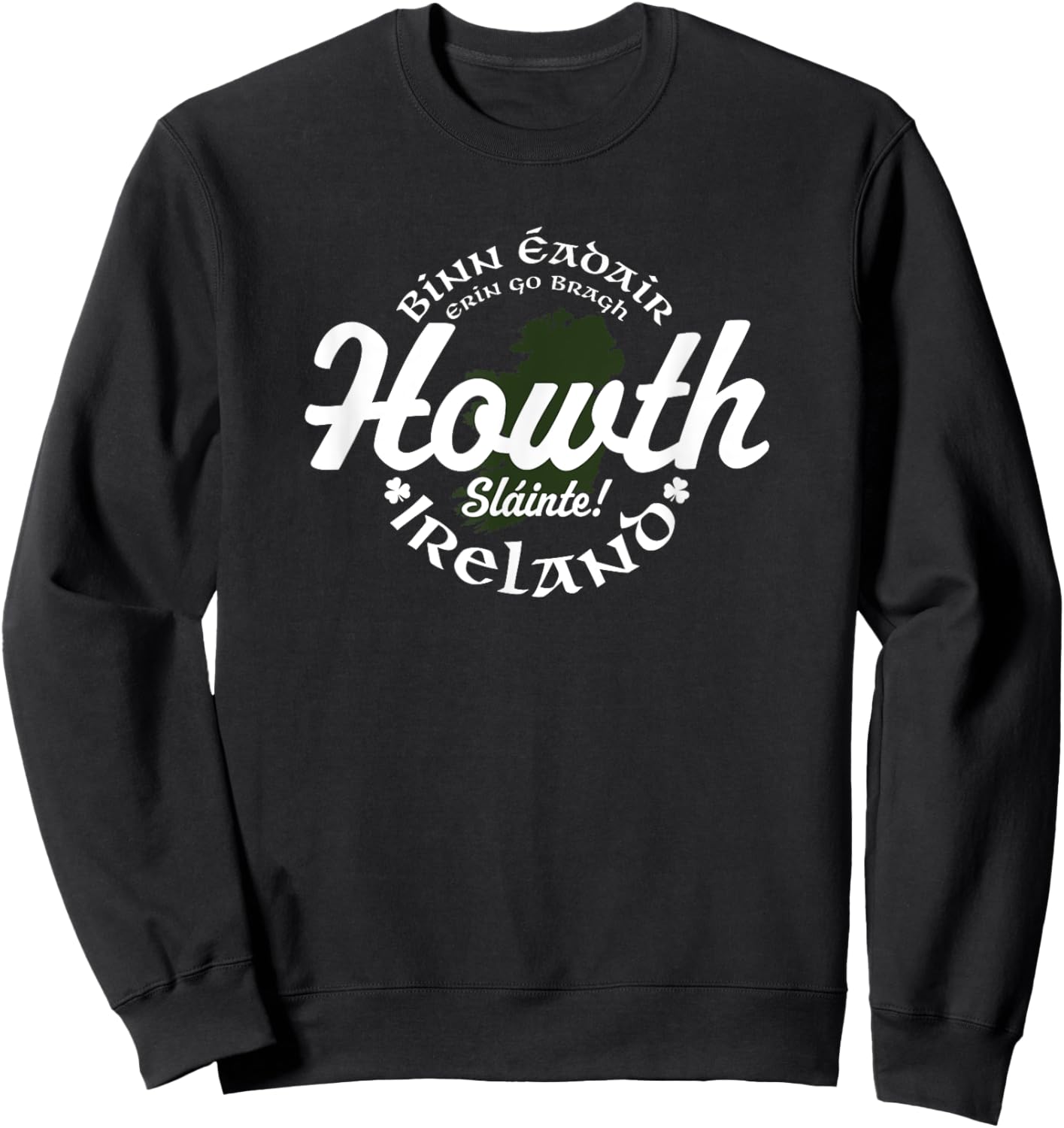 Howth Ireland Sweatshirt - Sweatshirt | Black