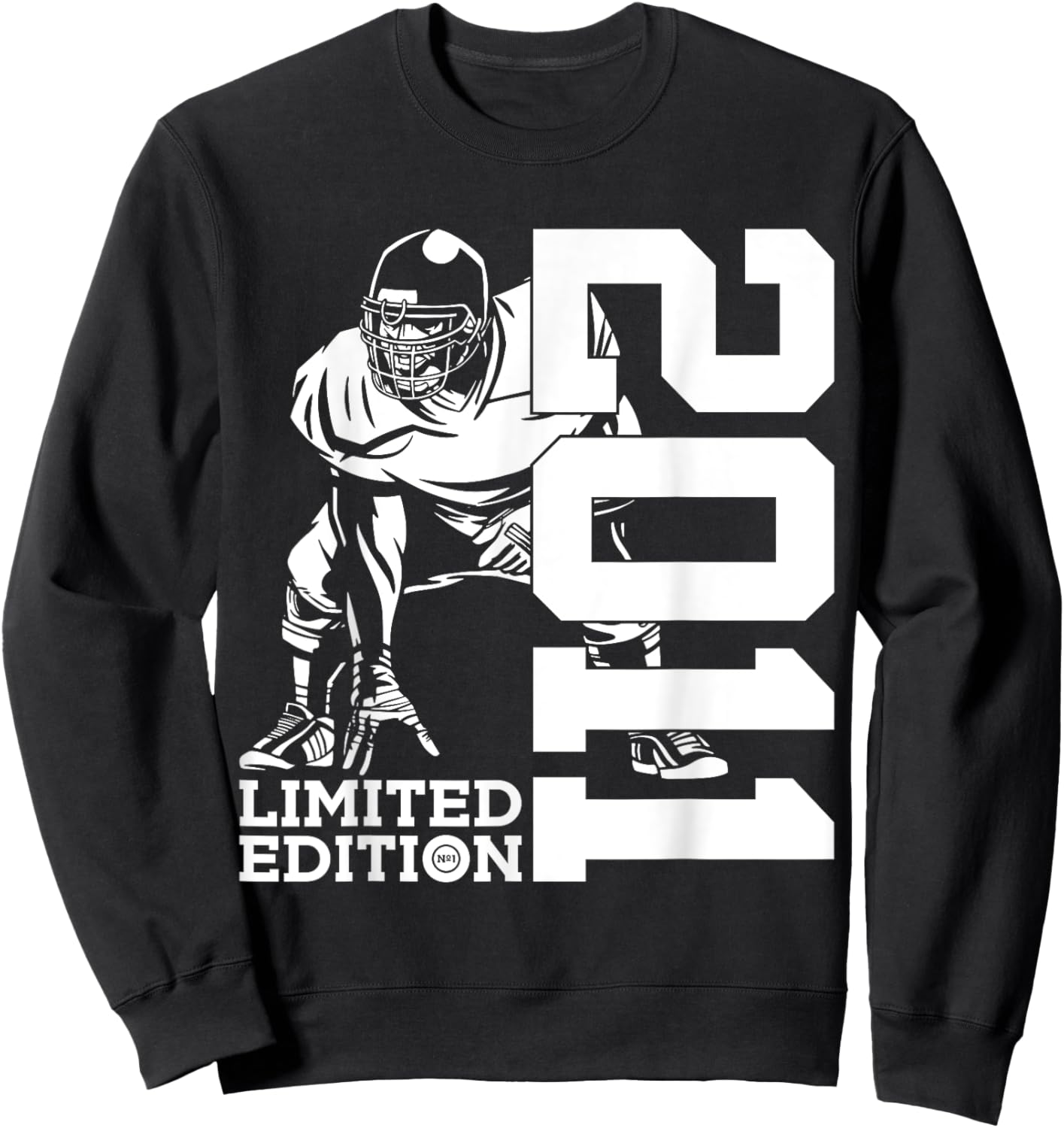 14th BIRTHDAY FOOTBALL LIMITED EDITION 2011 FOOTBALL Sweatshirt - Sweatshirt | Black