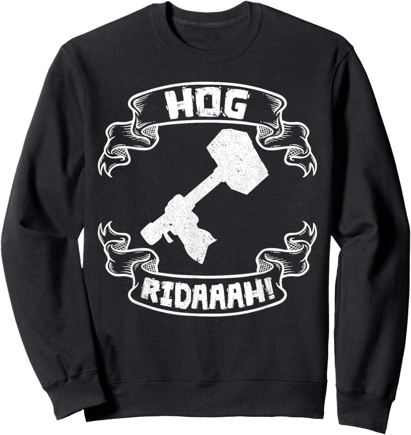 Funny Gaming Royale Hog Ridaaah Clash Lovers Of Clans Rider Sweatshirt - Sweatshirt | Black