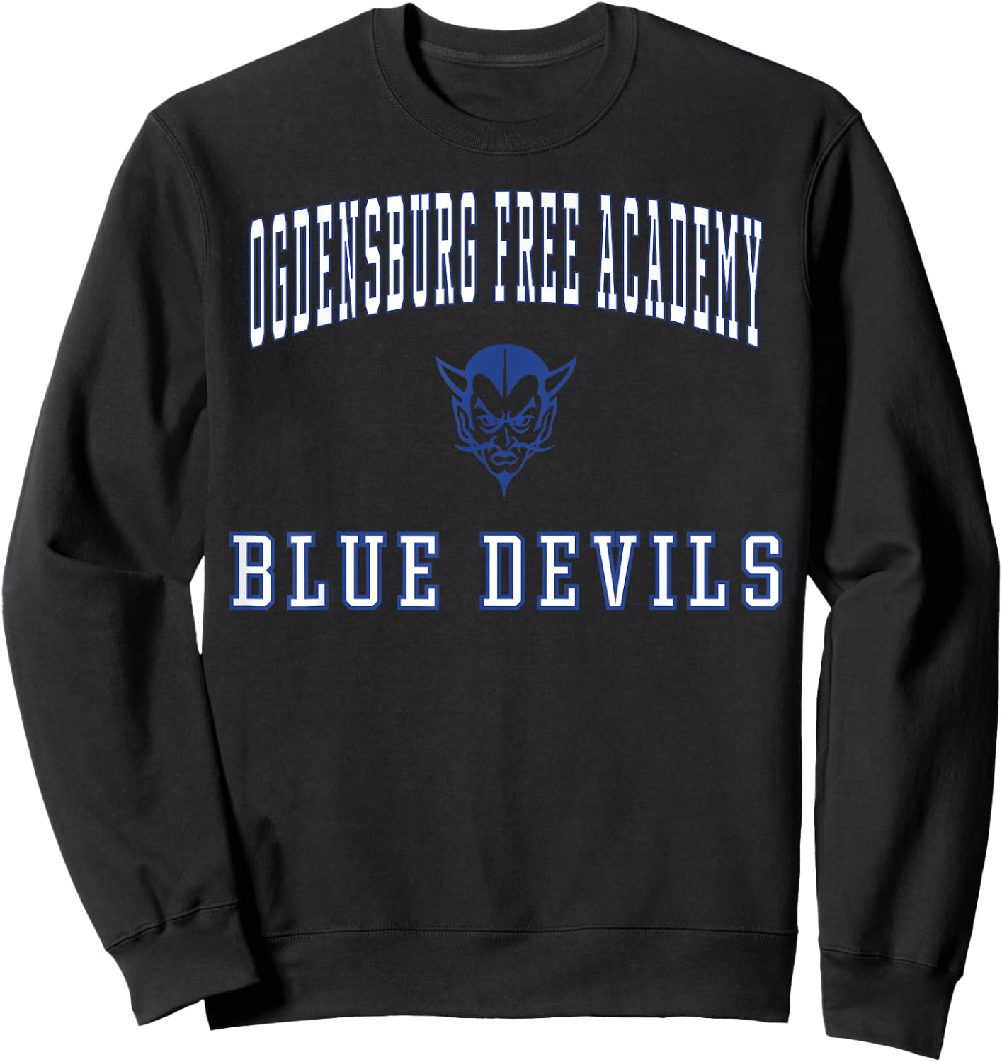 Ogdensburg Free Academy Blue Devils C1 Sweatshirt - Sweatshirt | Black
