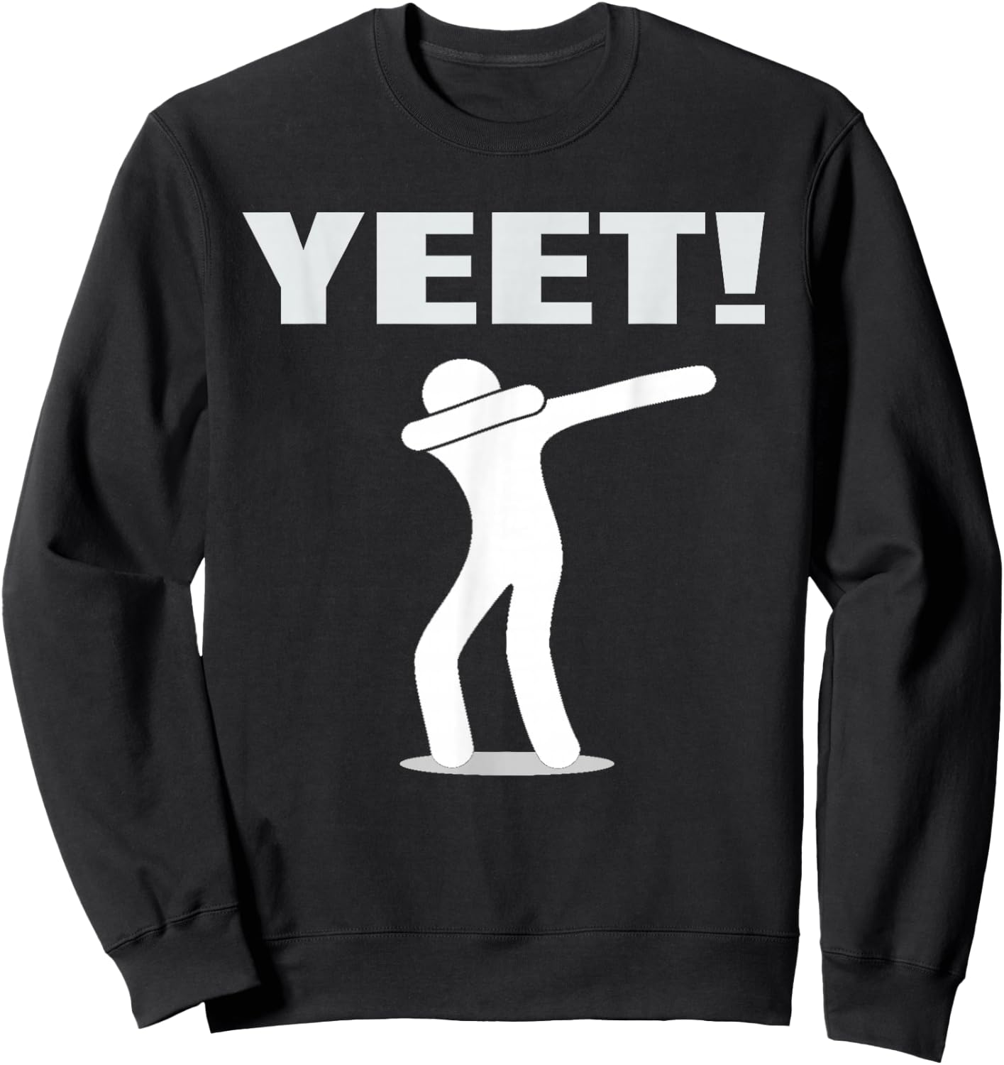 Yeet Dab Meme Sweatshirt - Sweatshirt | Black
