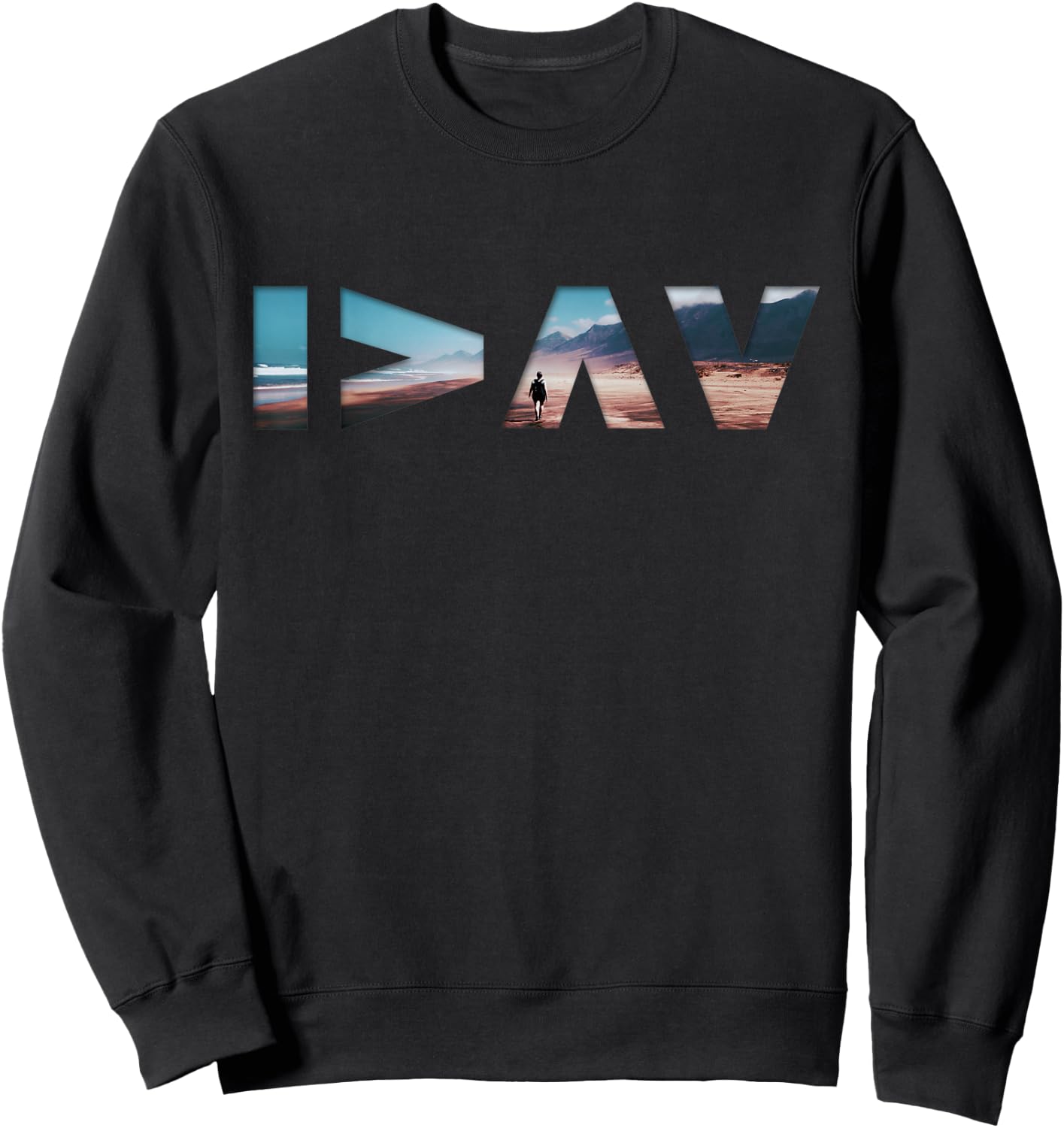 I Am Greater Than My Highs and Lows Desert Men Women Sweatshirt - Sweatshirt | Black