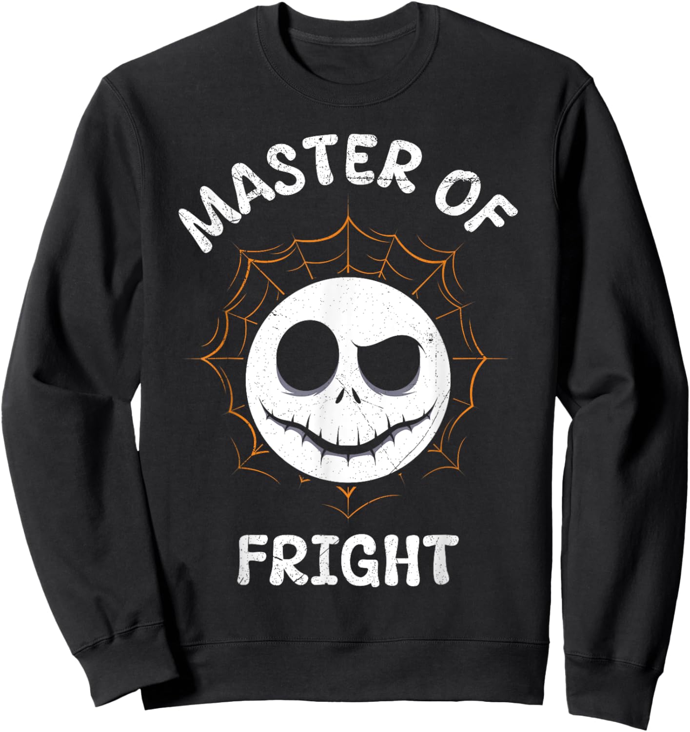 Halloween Costume for Kids MASTER OF FRIGHT Funny Creepy Sweatshirt - Sweatshirt | Black