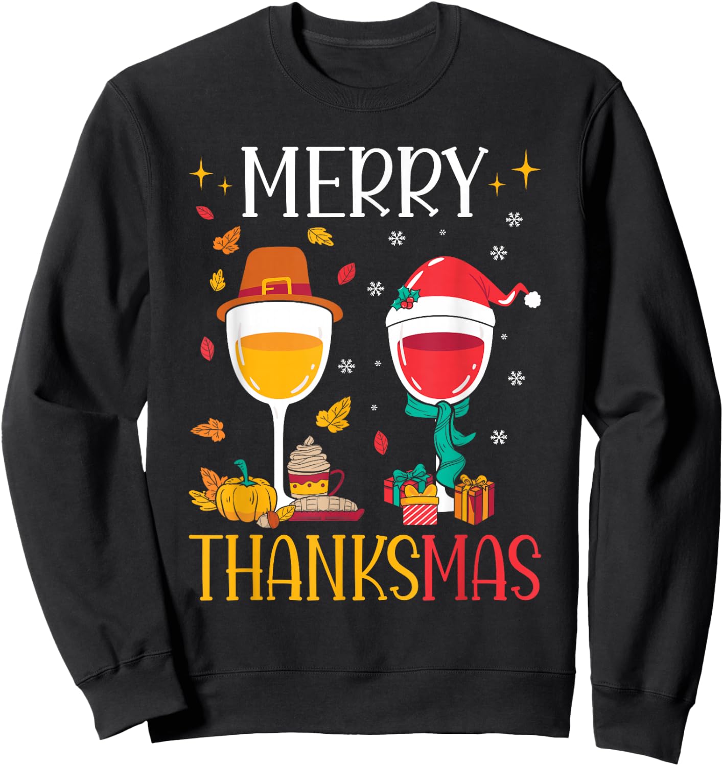 Funny Wine Sweatshirt - Sweatshirt | Black